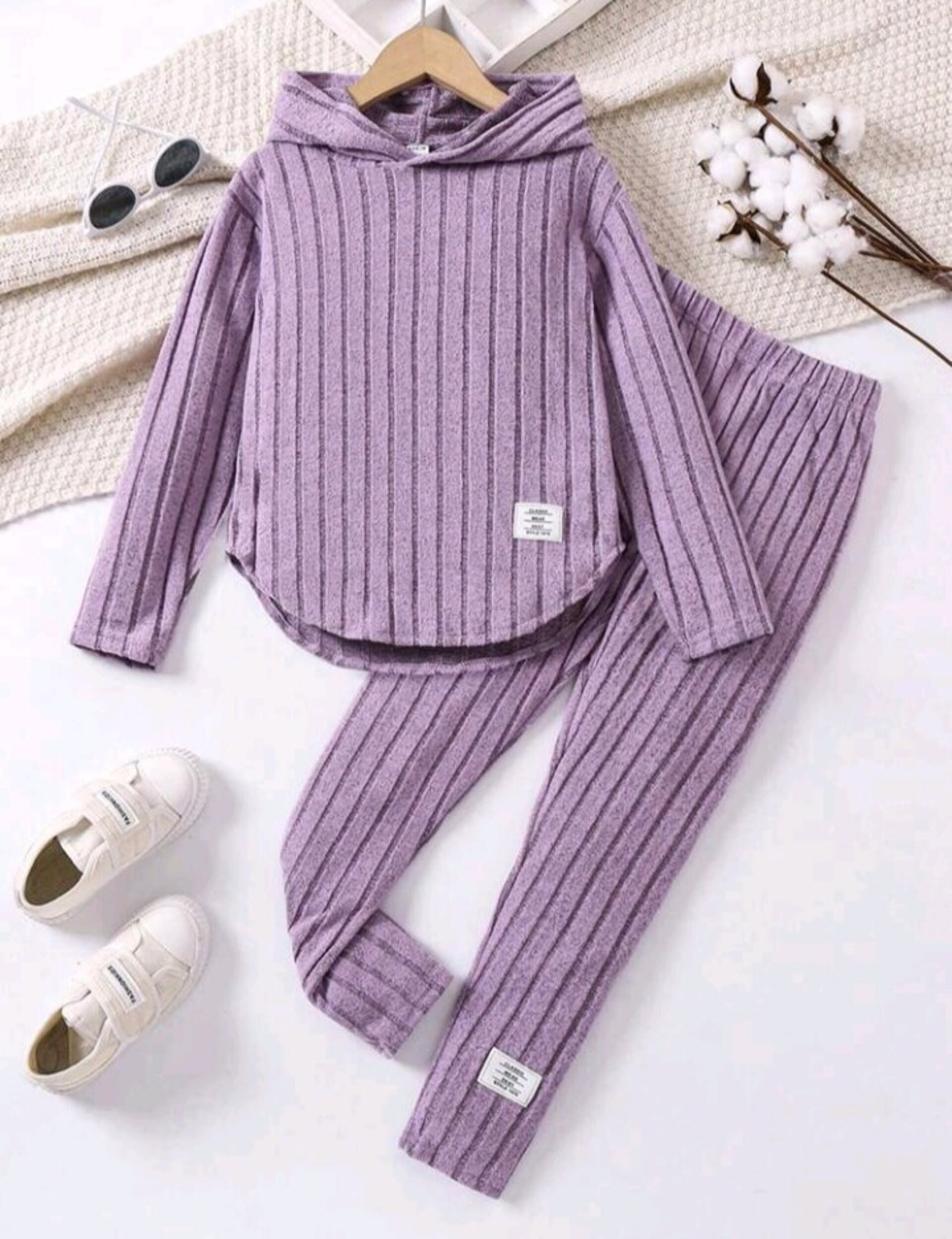 conjunto de camiseta y leggings para niña - 10