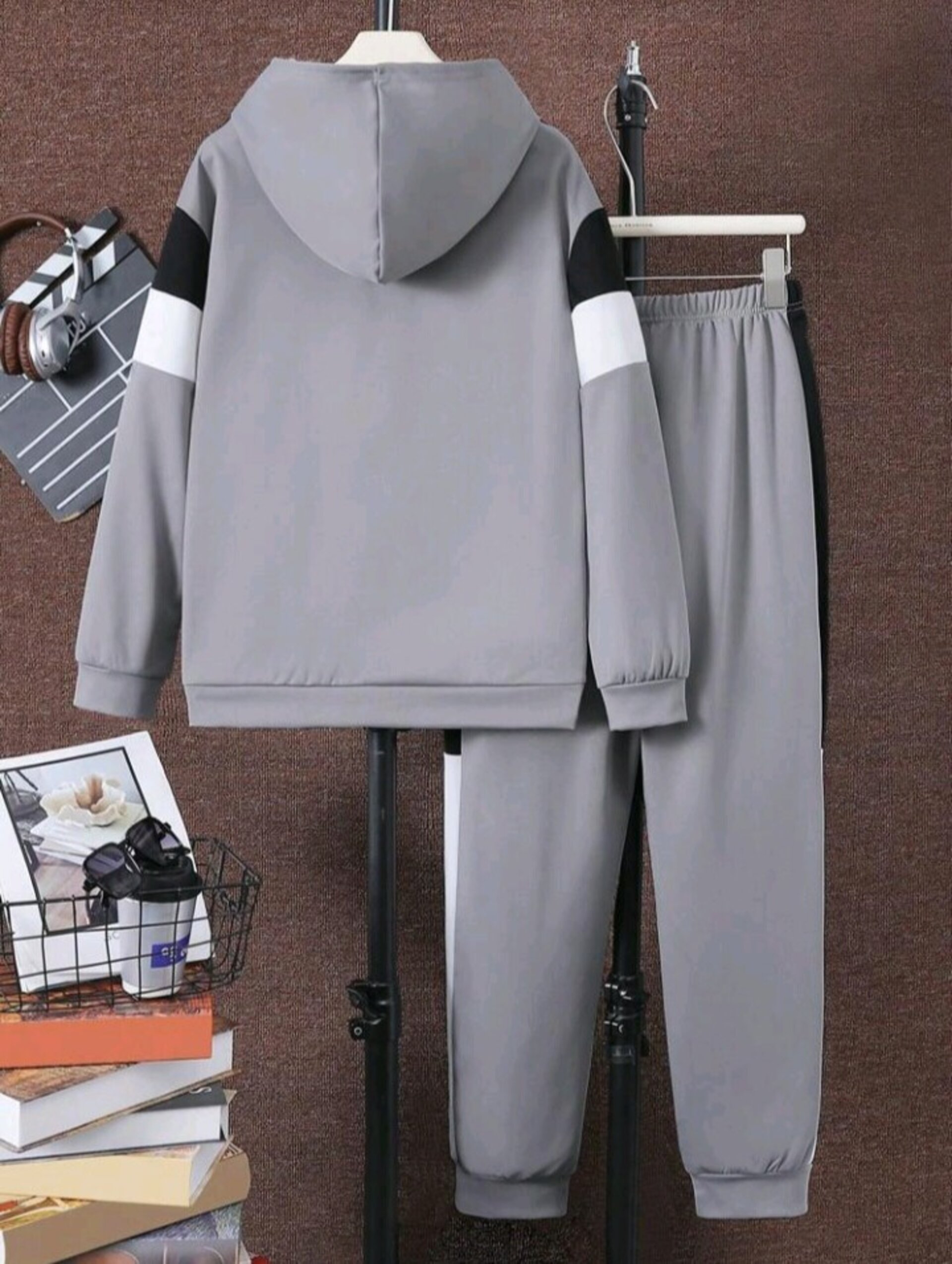 pantalones deportivos con capucha niño - 2