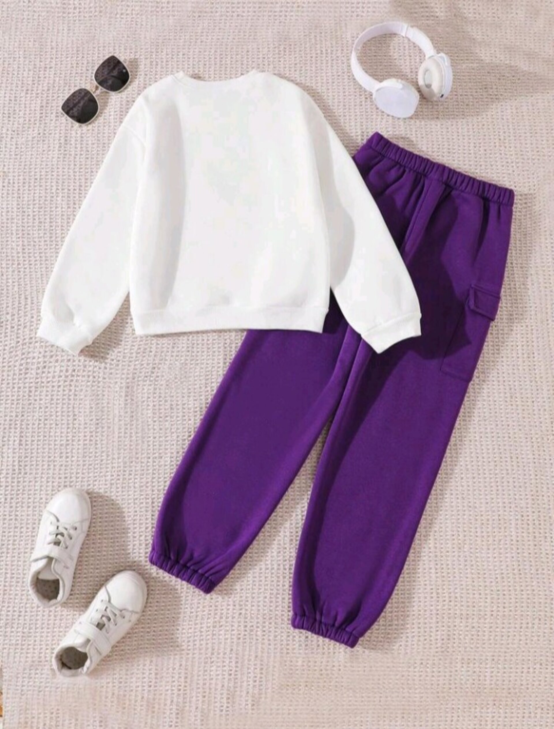 conjunto deportivo informal para niña - 2