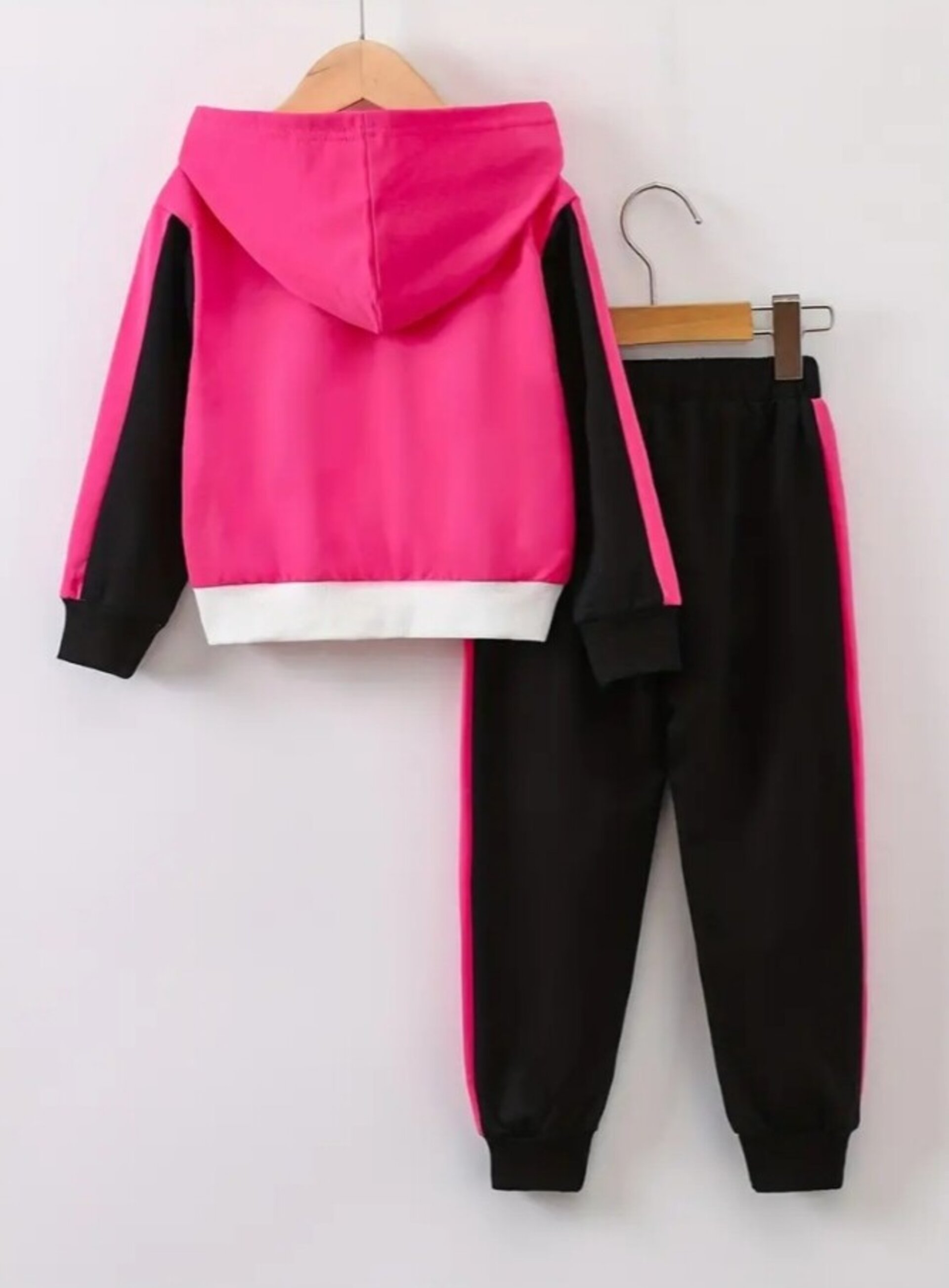 conjunto de sudadera con capucha niña - 7