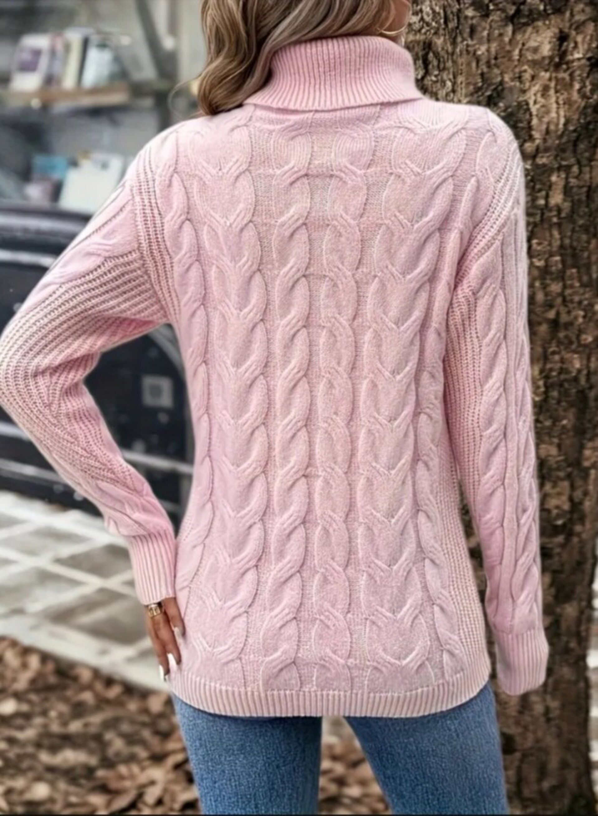 jersey de cuello alto de mujer - 2