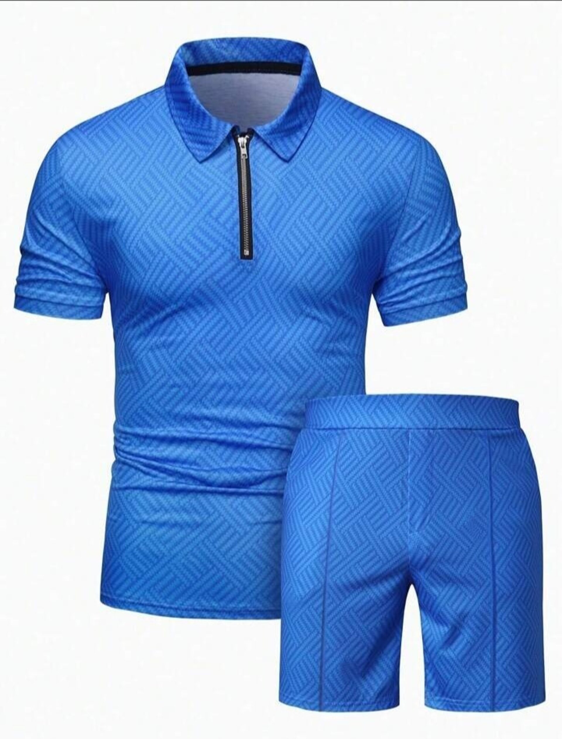 Conjunto de camisa y pantalón corto hombre - 7
