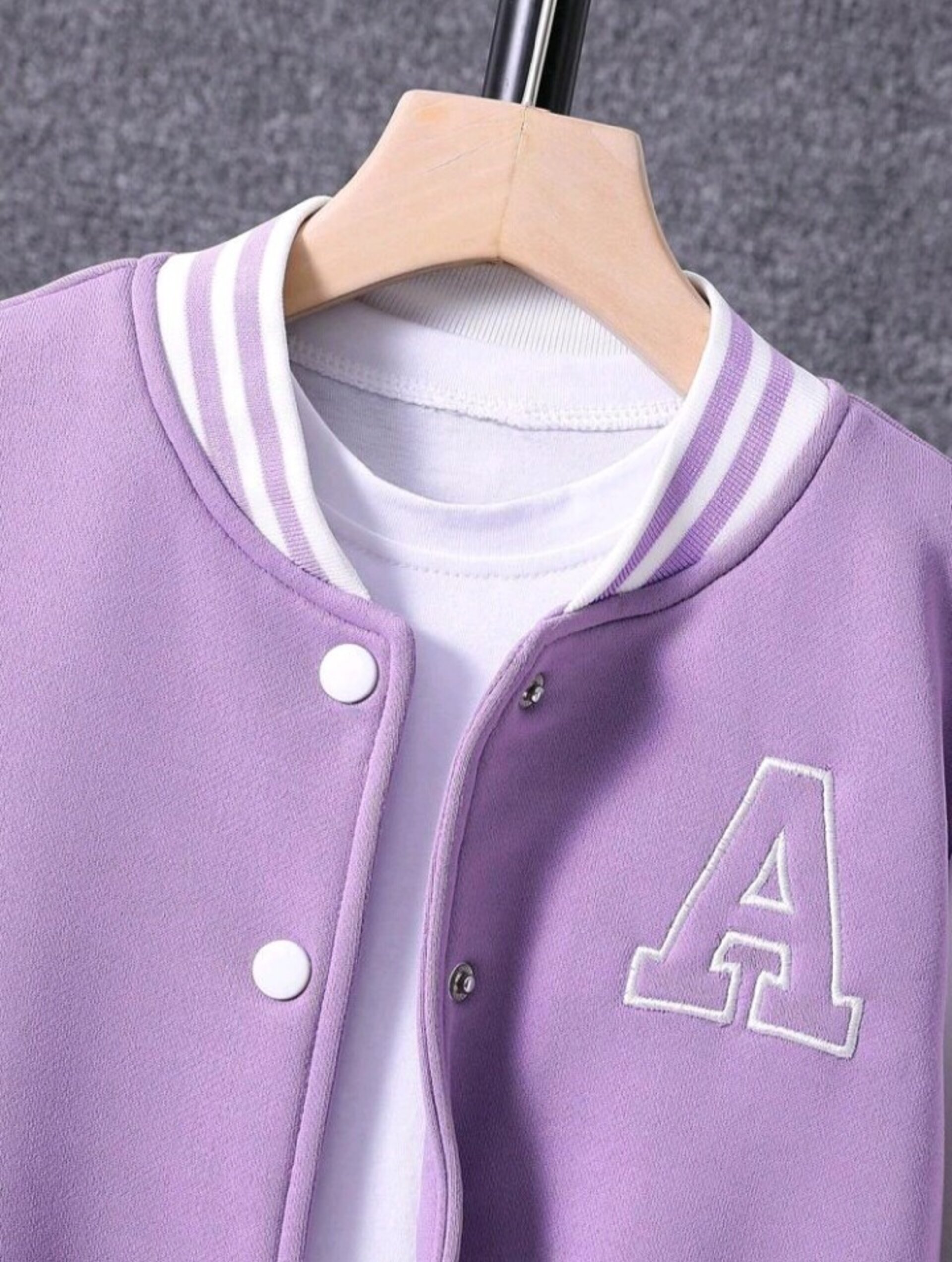 conjunto de cazadora para niña preadolescente - 3