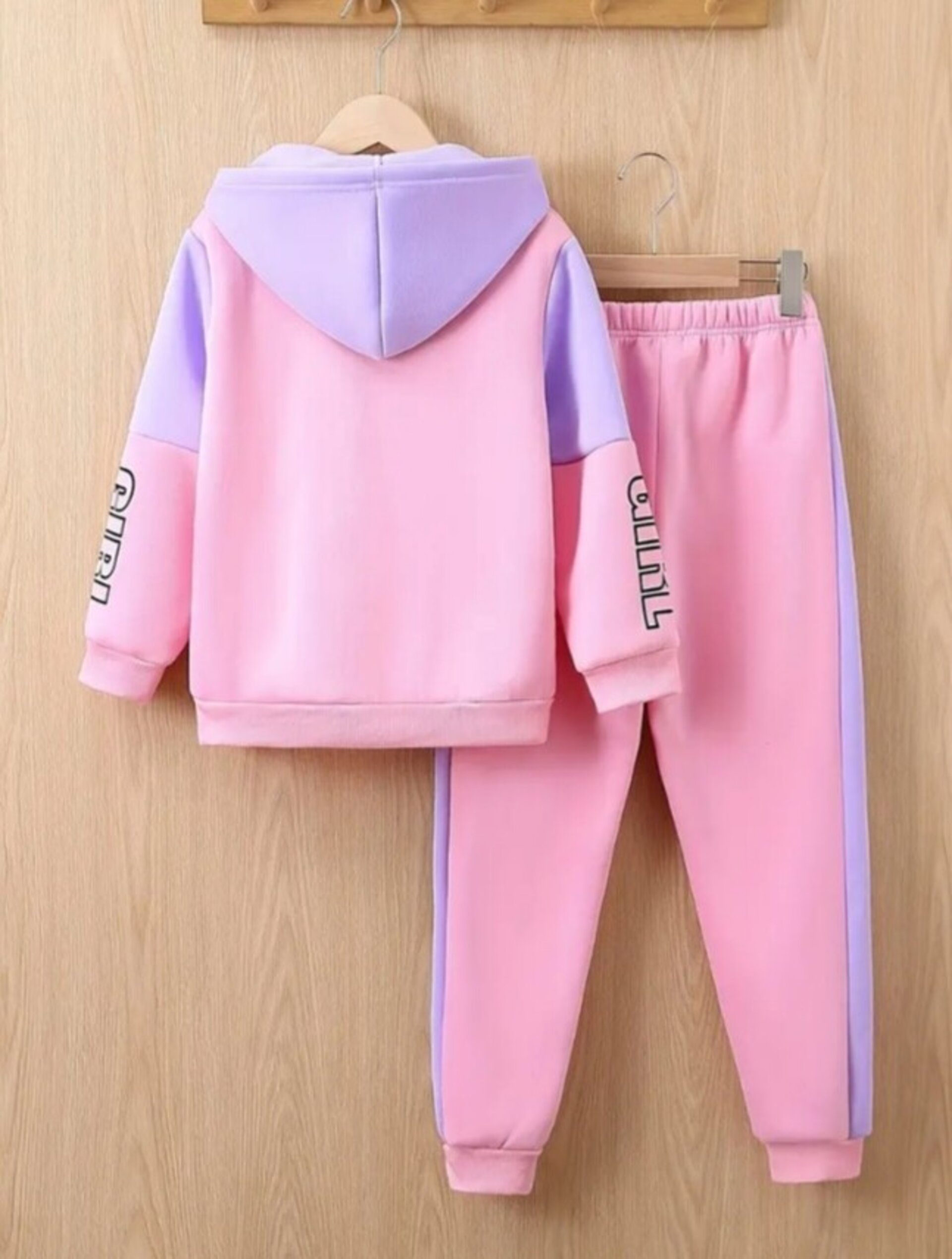 conjunto de sudadera con capucha para niña - 6