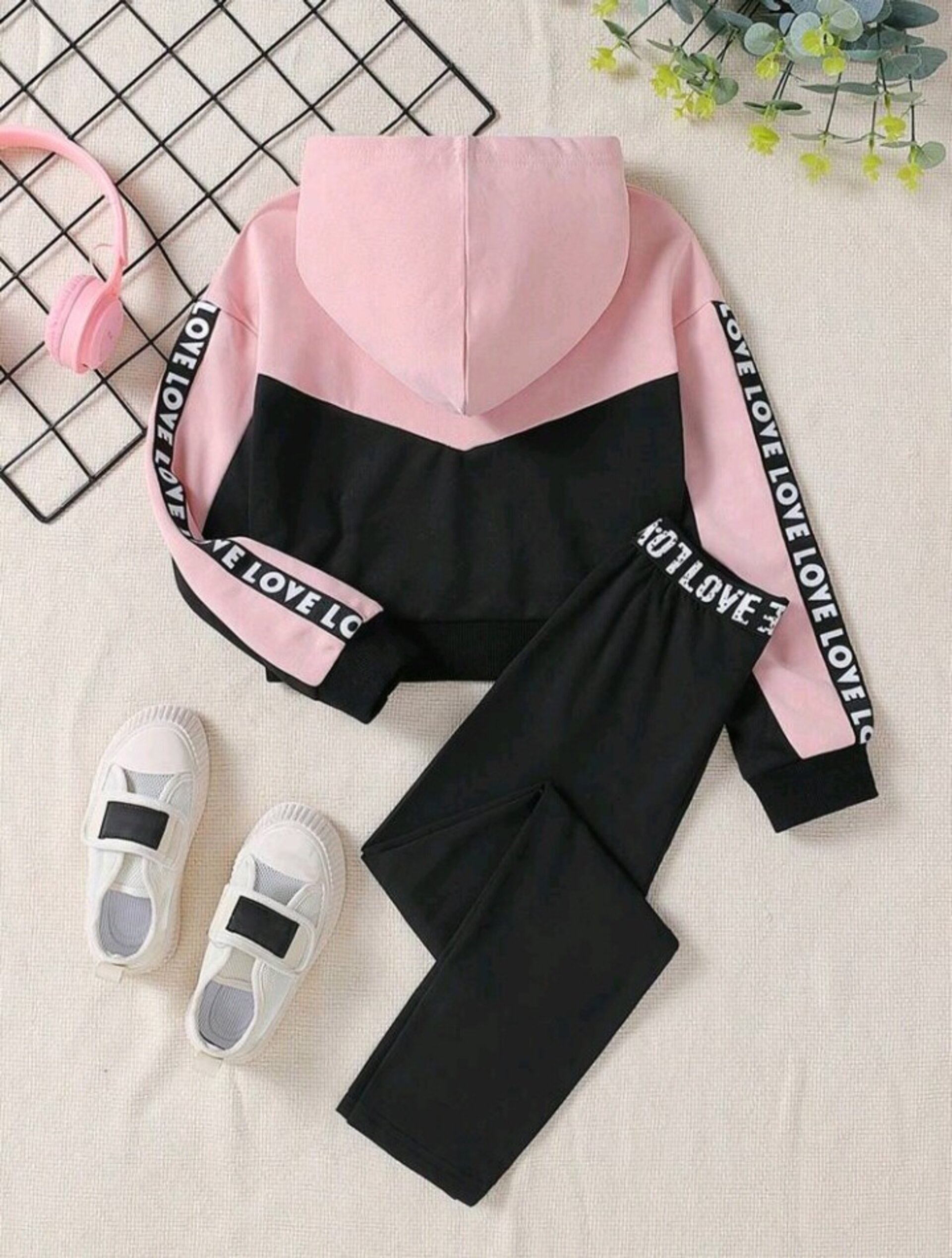 leggings con capucha niña - 2