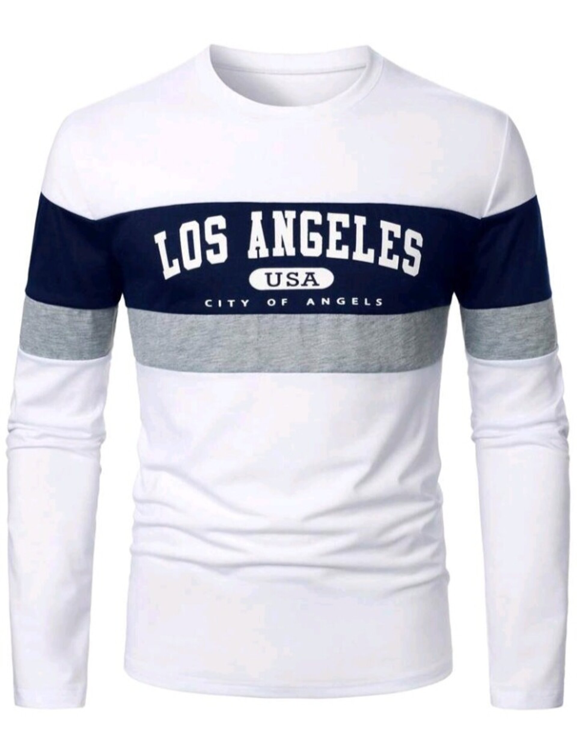camiseta de manga larga para hombre - 2
