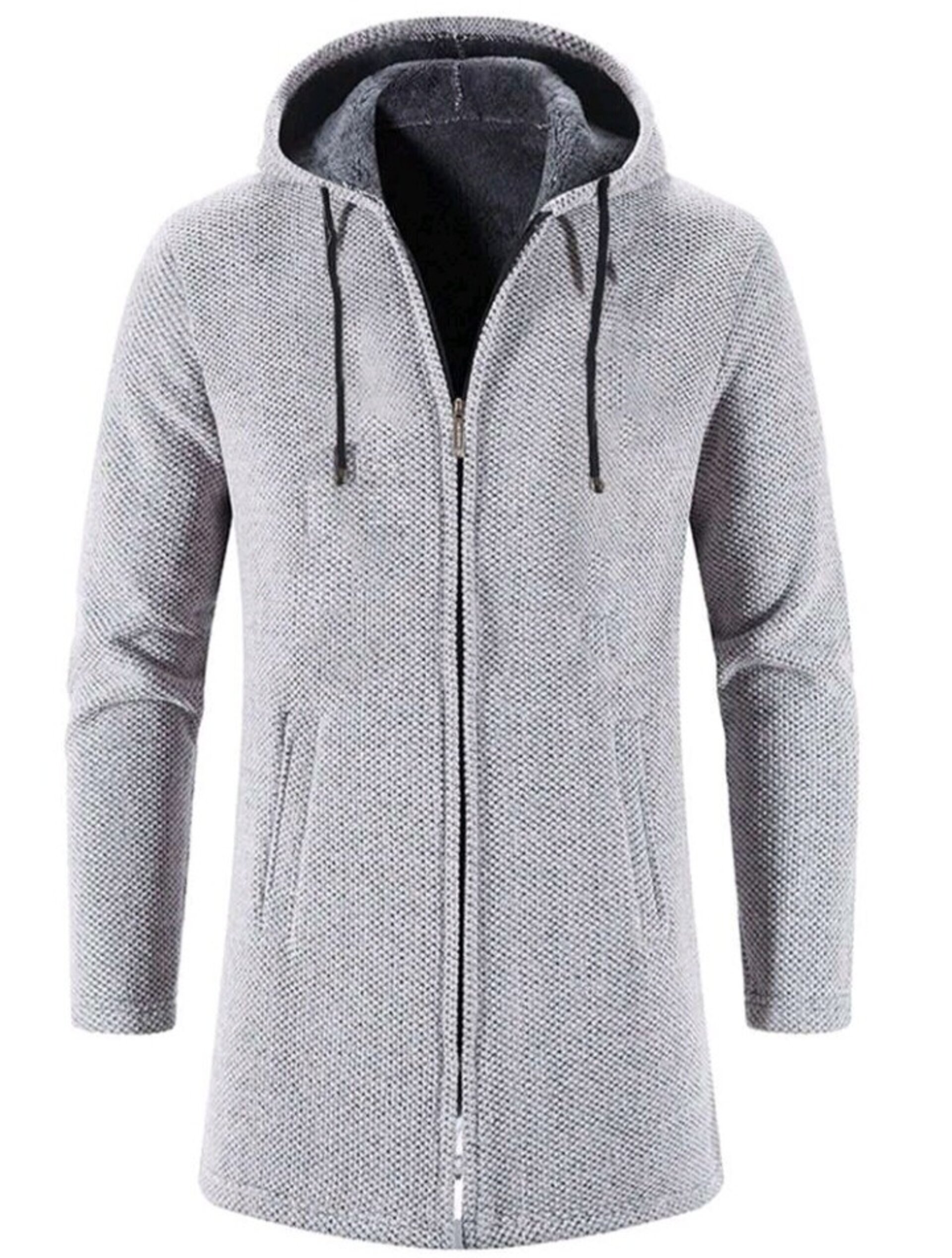 chaqueta con capucha para hombre - 2