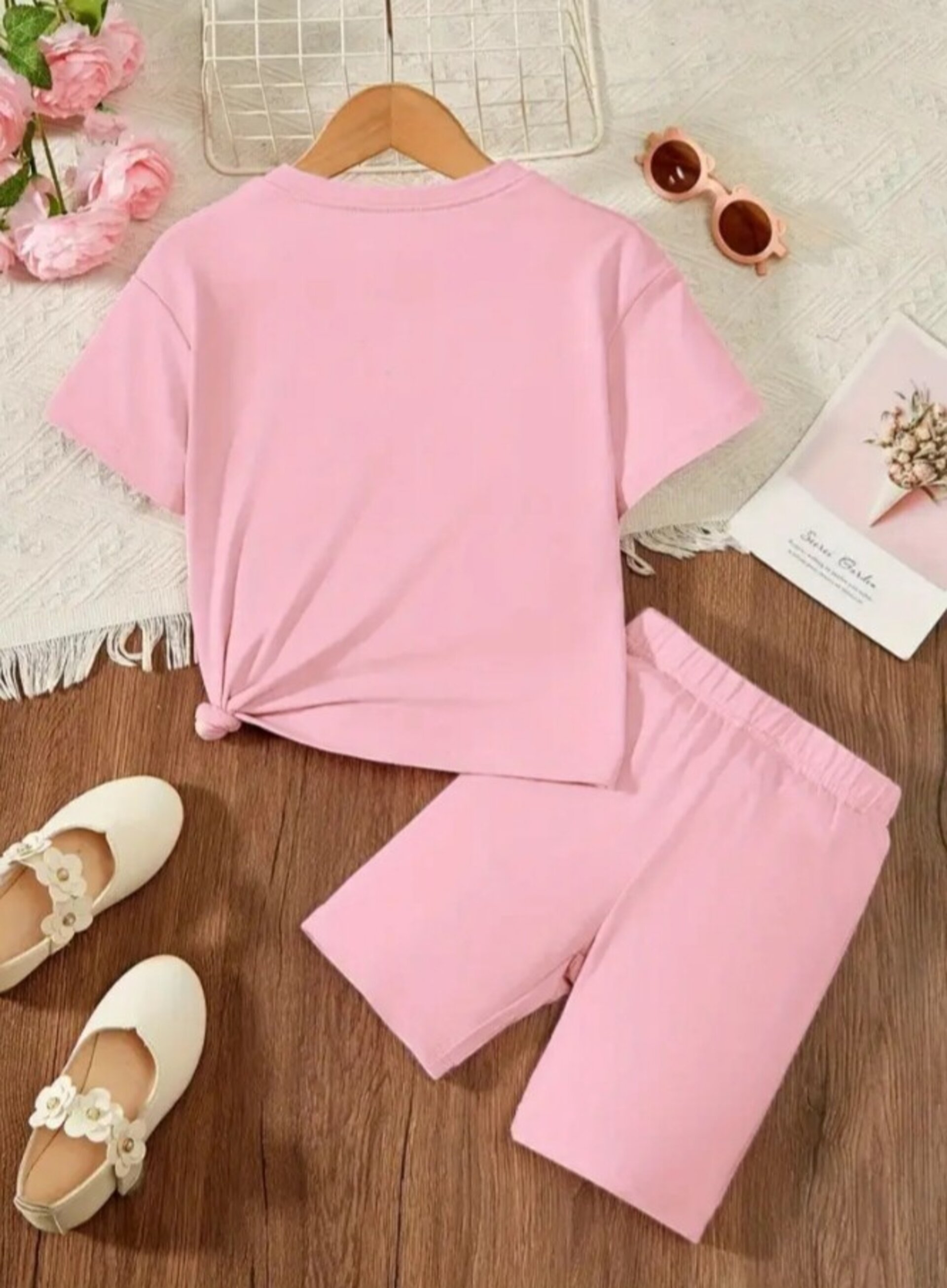 conjunto de manga corta niña - 2