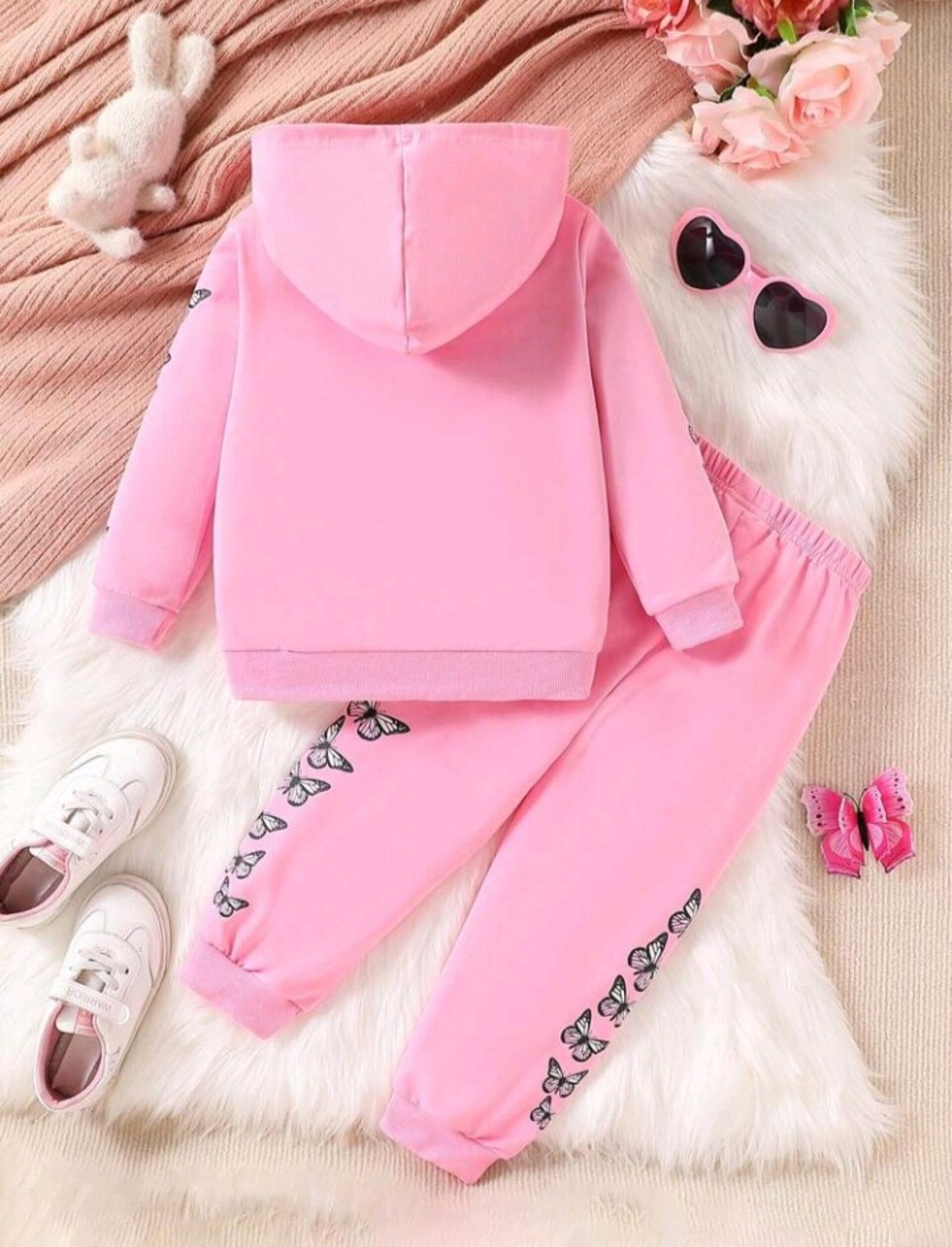 conjunto sudadera con capucha de niña - 9
