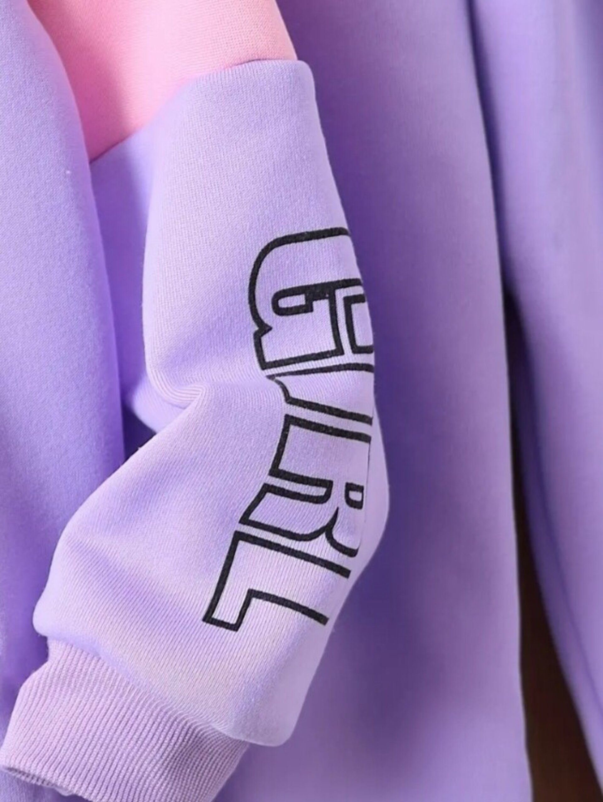 conjunto de sudadera con capucha para niña - 12
