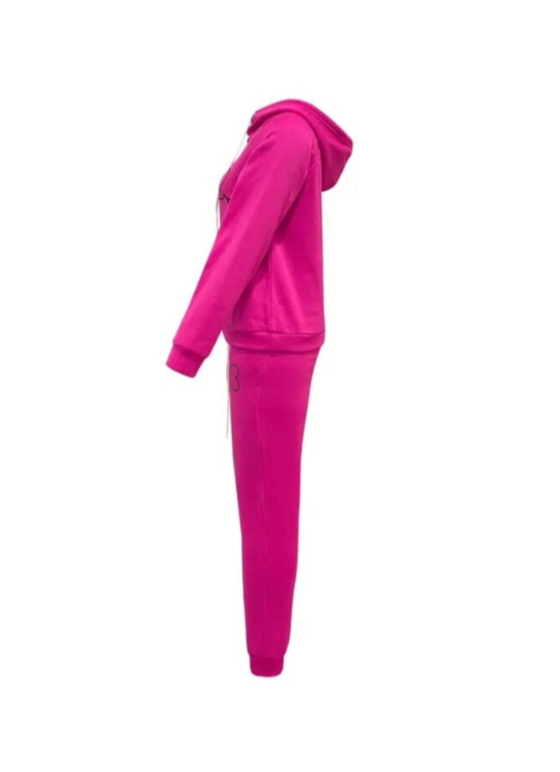 conjunto de dos piezas con estampado de corazon - 4