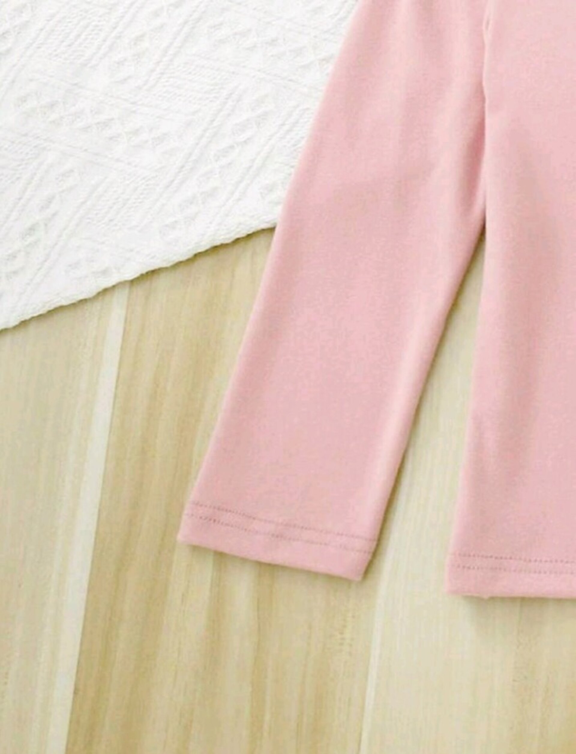 camiseta basica de manga larga para niña preadolescente - 9
