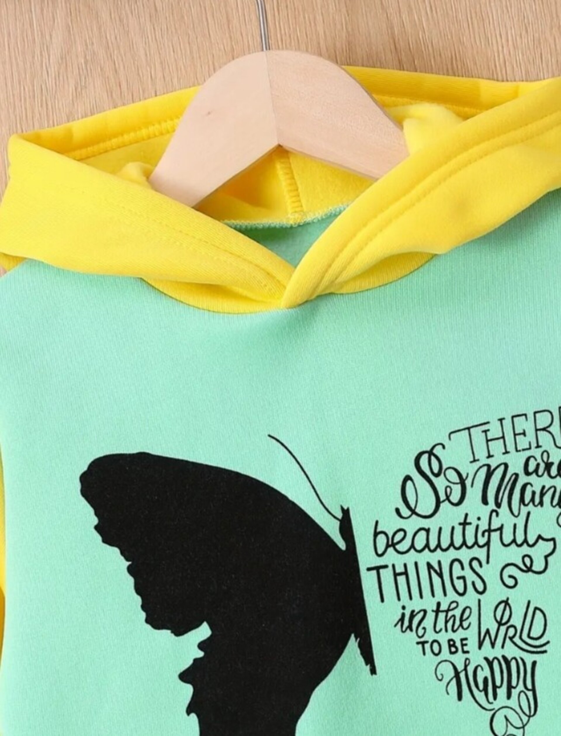 conjunto de sudadera con capucha para niña - 3