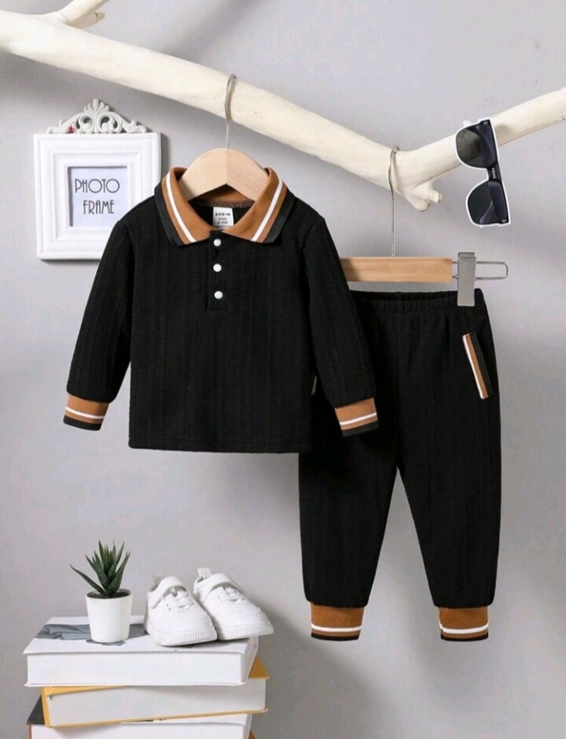 conjunto de polo y pantalon para bebe niño - 6