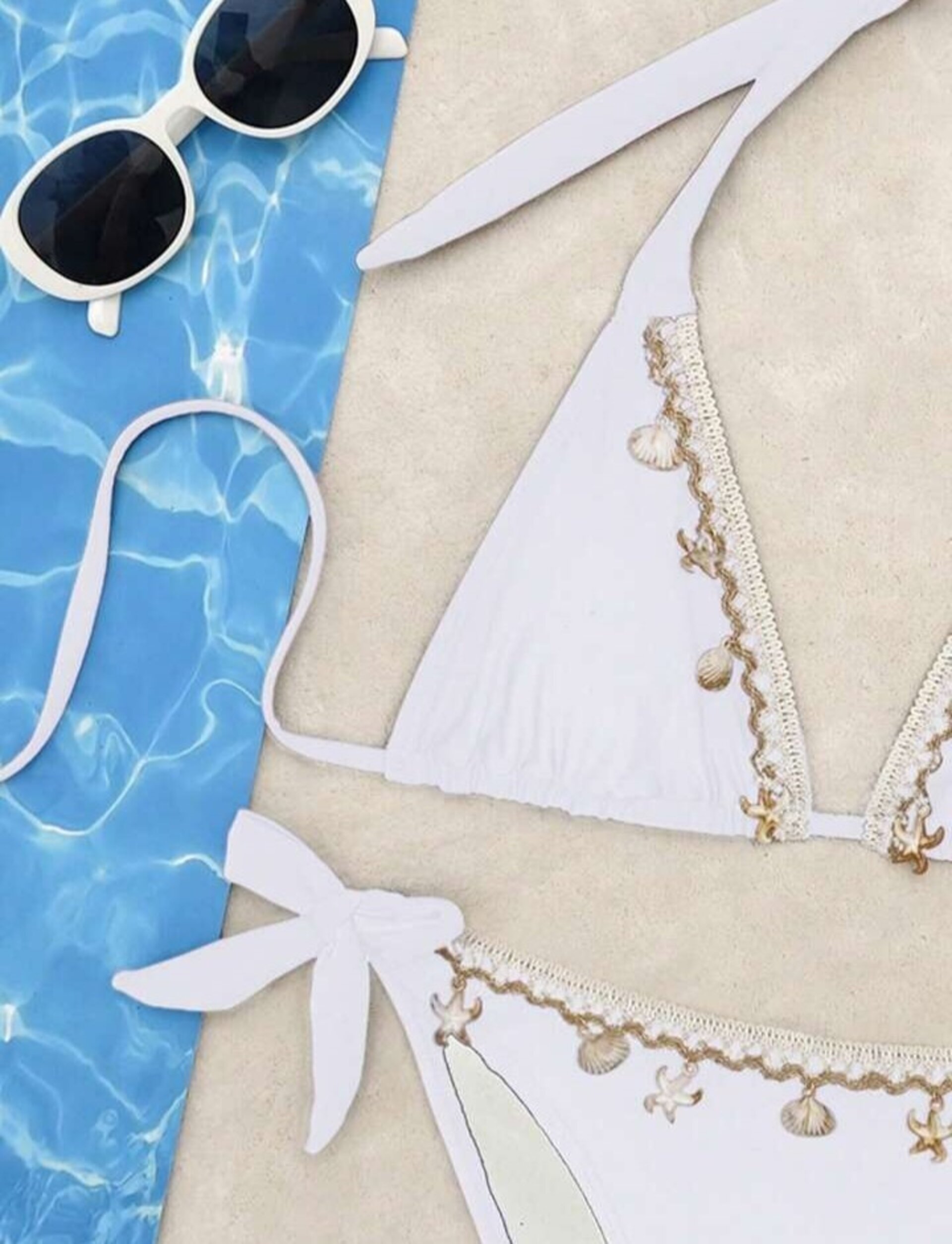2 piezas Bikini decorativo - 23
