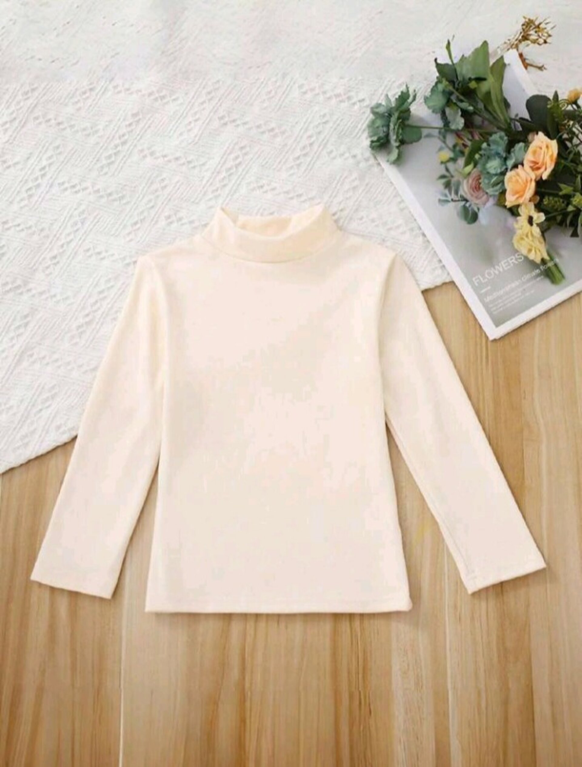 camiseta basica de manga larga para niña preadolescente - 10