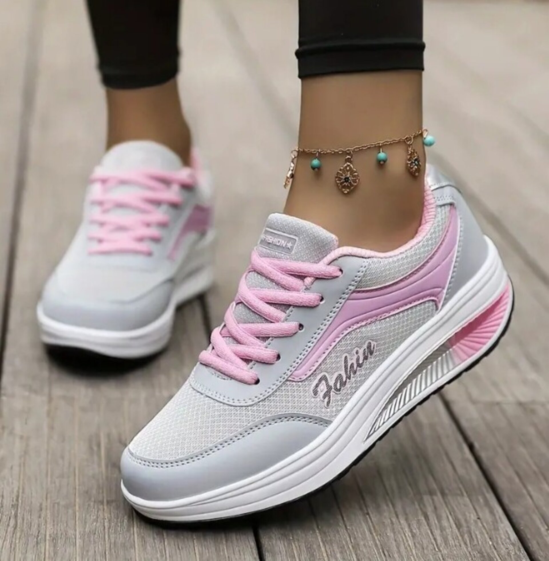Zapatillas de plataforma transpirables - 2