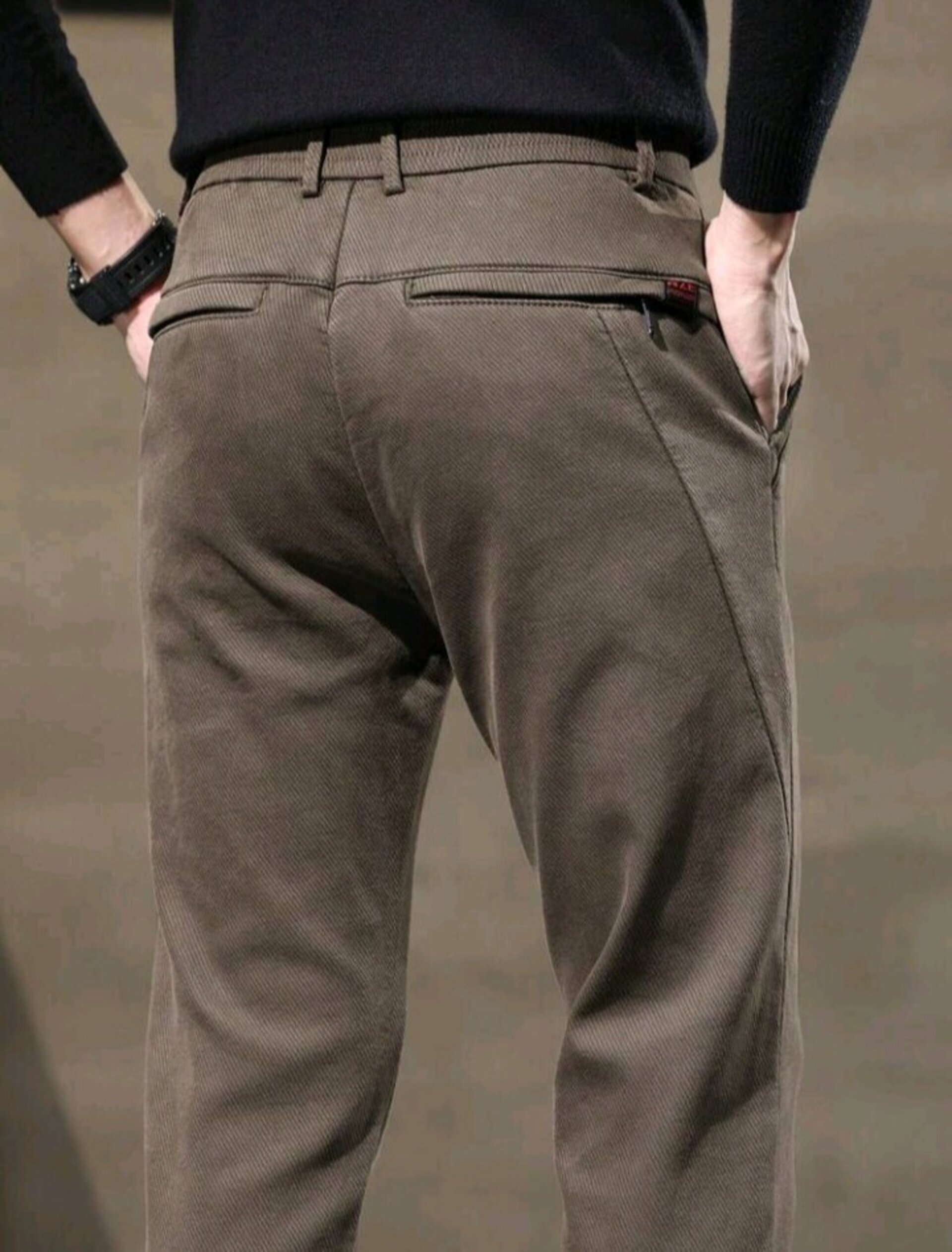 Pantalones entallados de hombre - 9