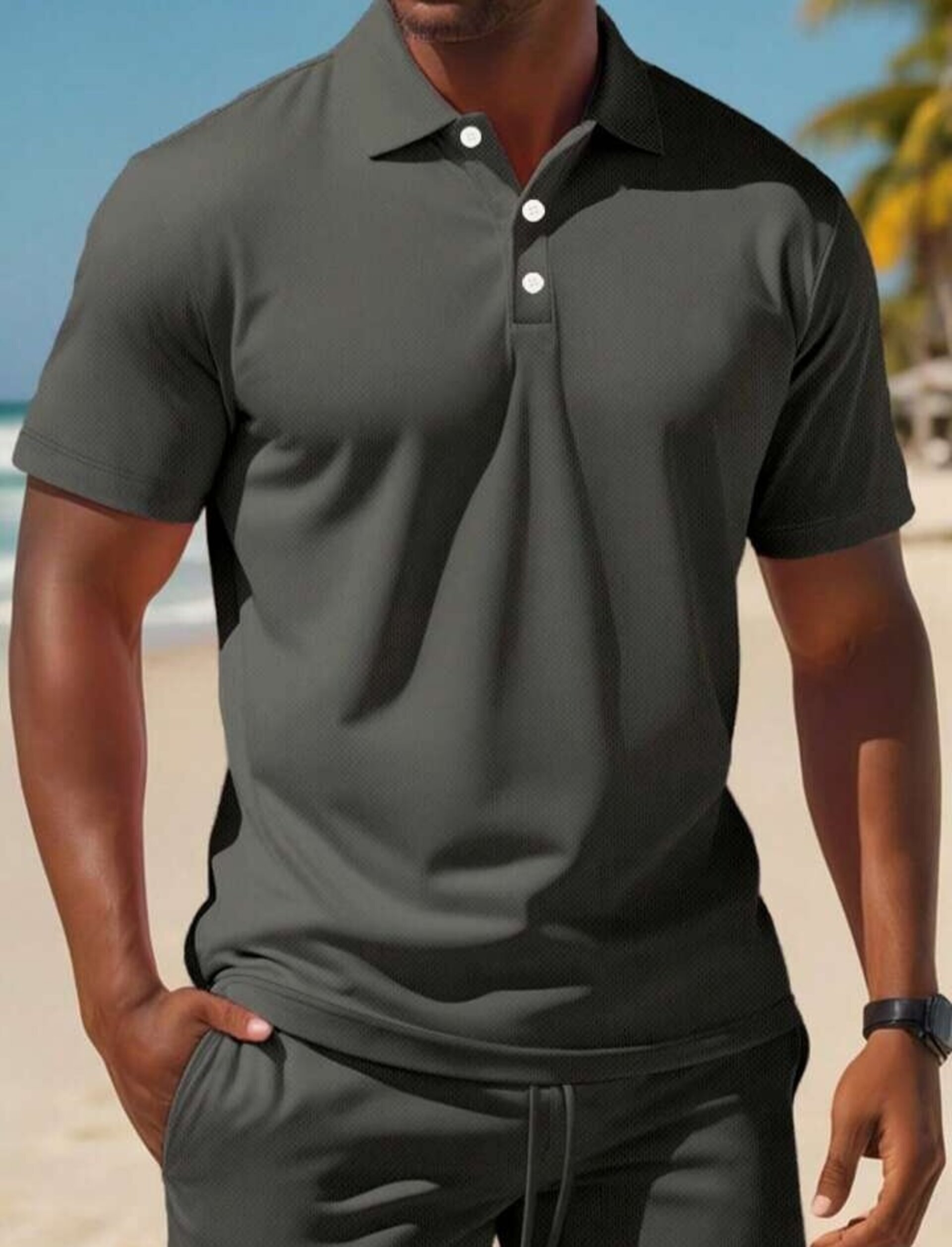 Conjunto de polo para hombre - 12