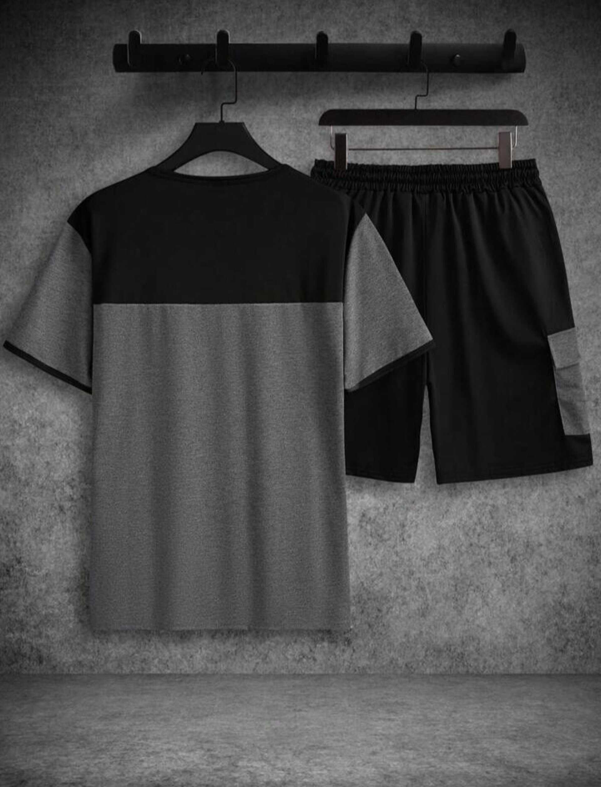Conjunto de manga corta para hombre - 14