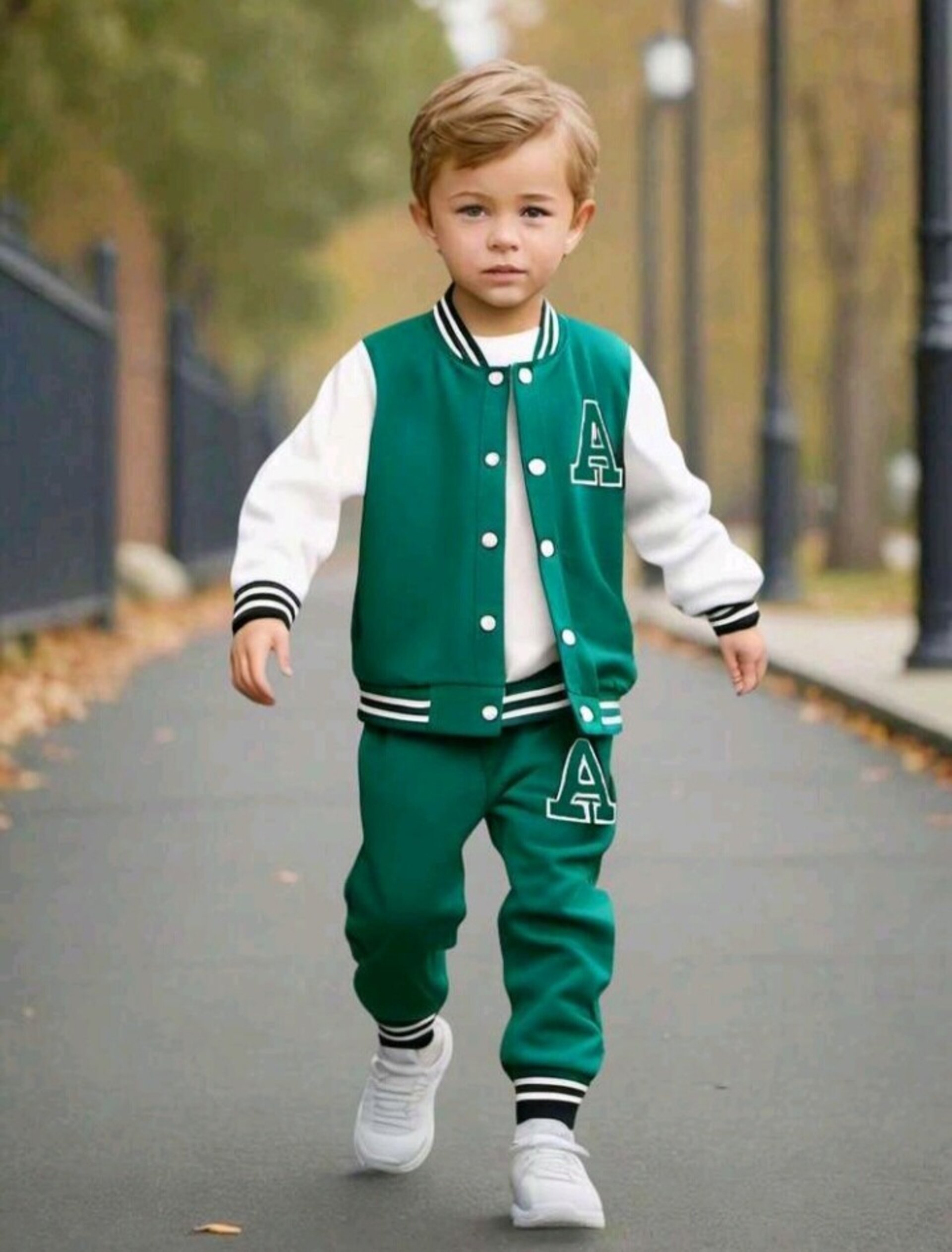 conjunto de 2 piezas jersey y pantalon para niño - 22