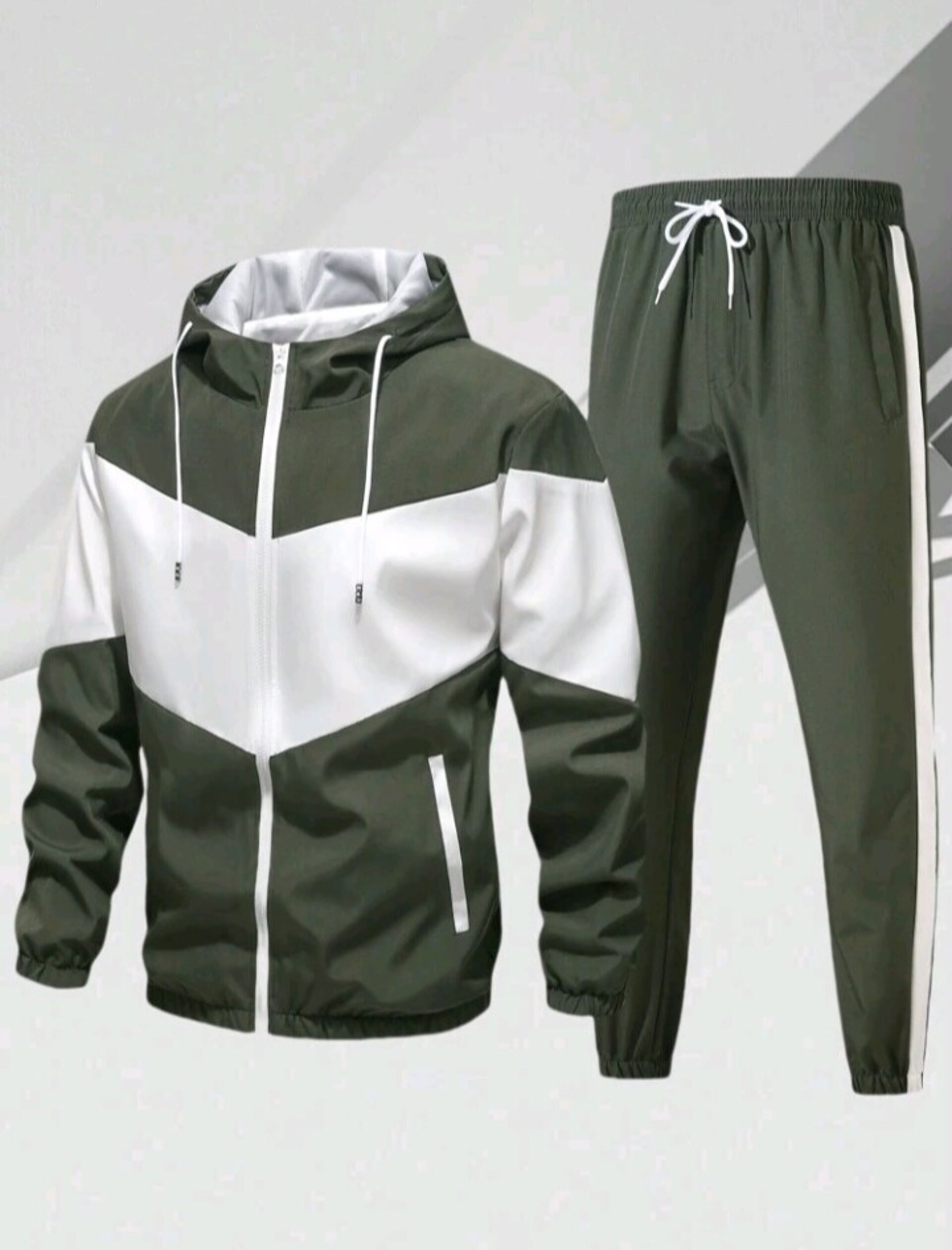 conjunto de chaqueta y pantalones para hombre - 23