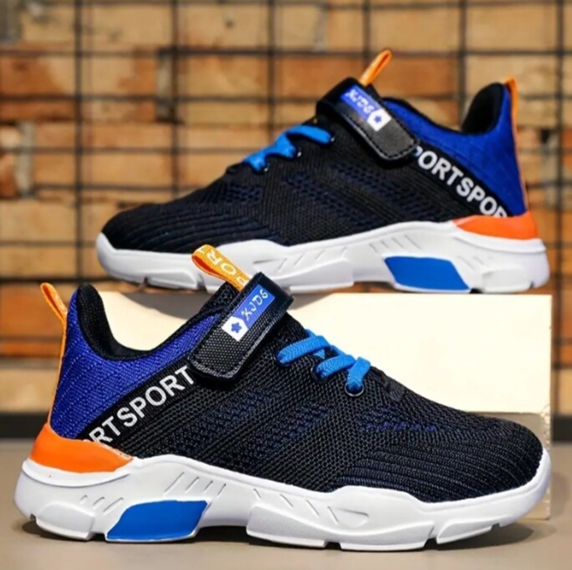 zapatillas de running comodos de baja altura para niños, - 2