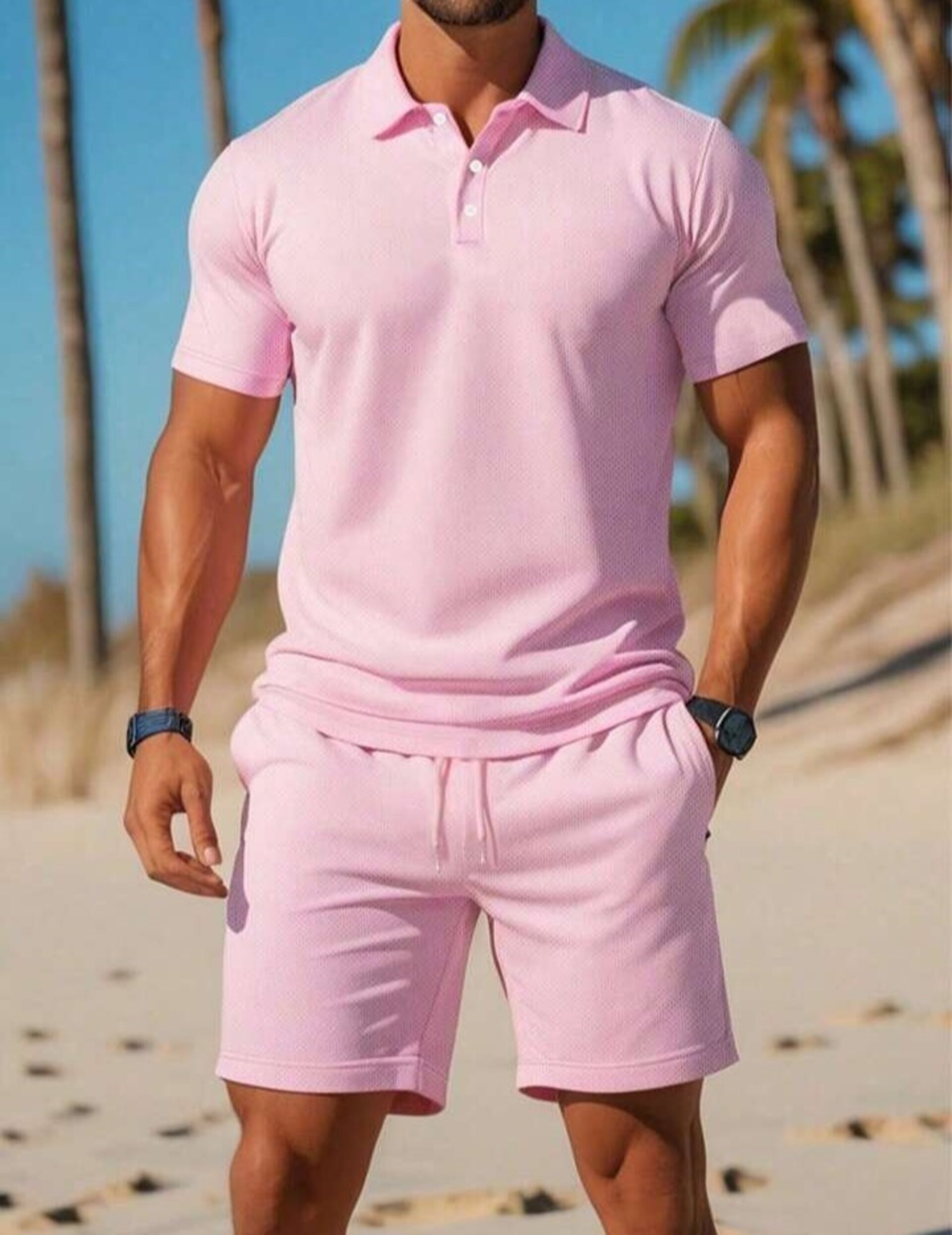 Conjunto de polo para hombre - 21