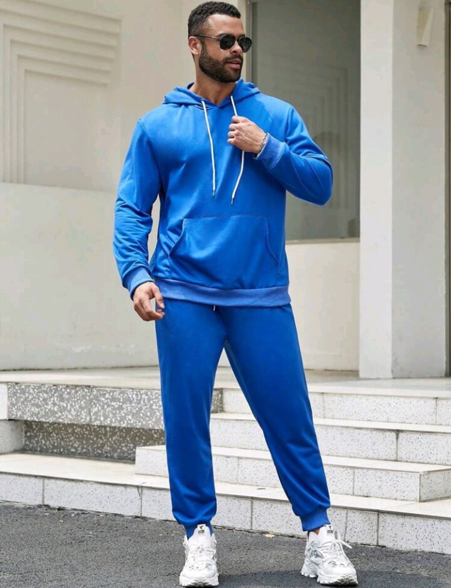 Conjunto de sudadera con mangas largas tallas grandes - 6