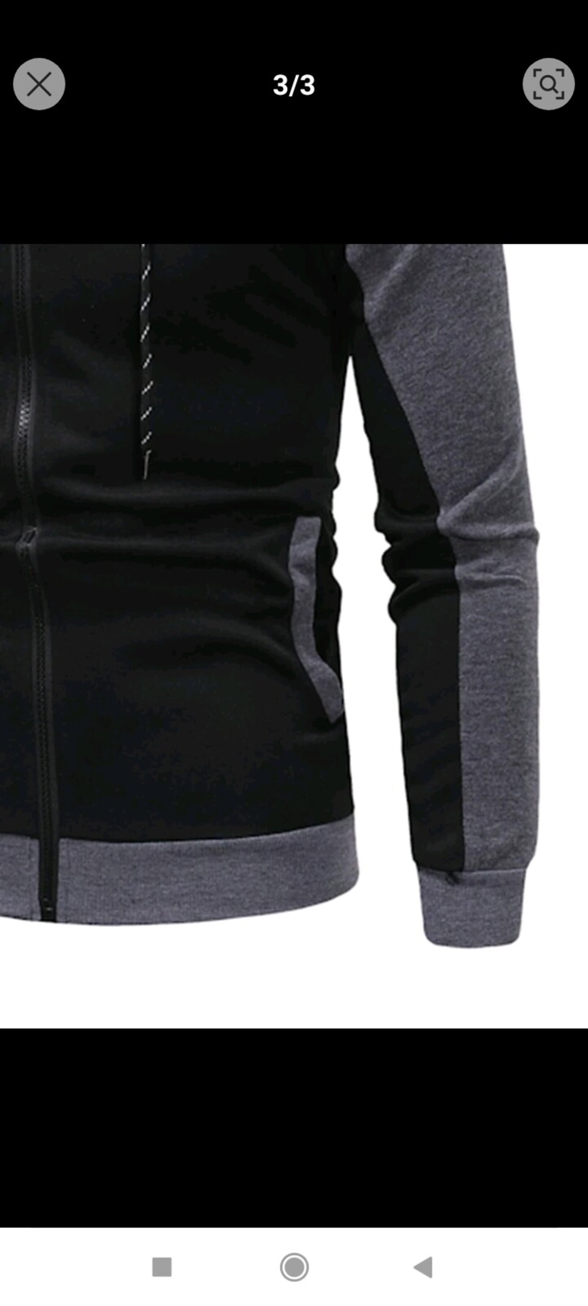 Conjunto de 2 piezas capucha para hombre - 3