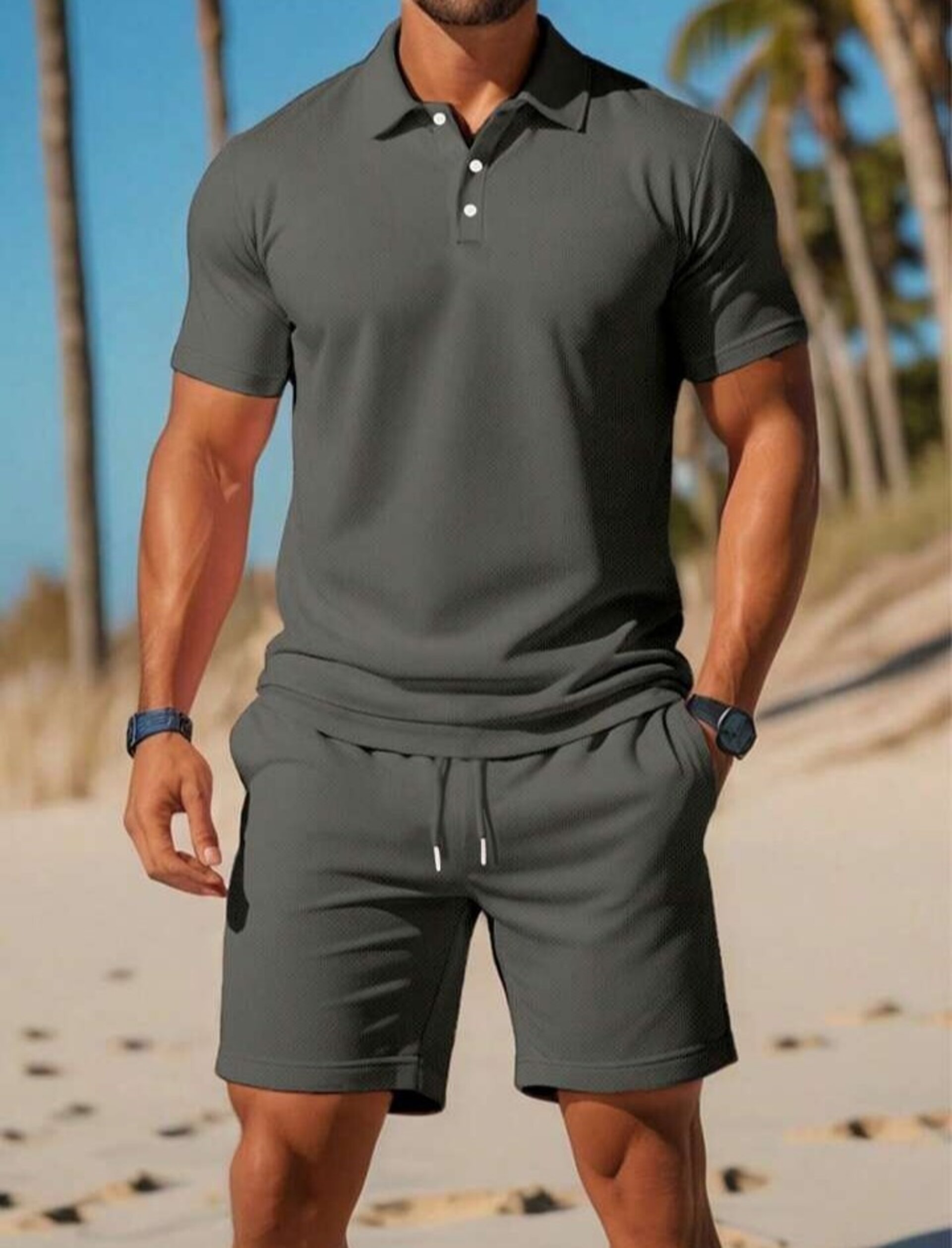 Conjunto de polo para hombre - 11