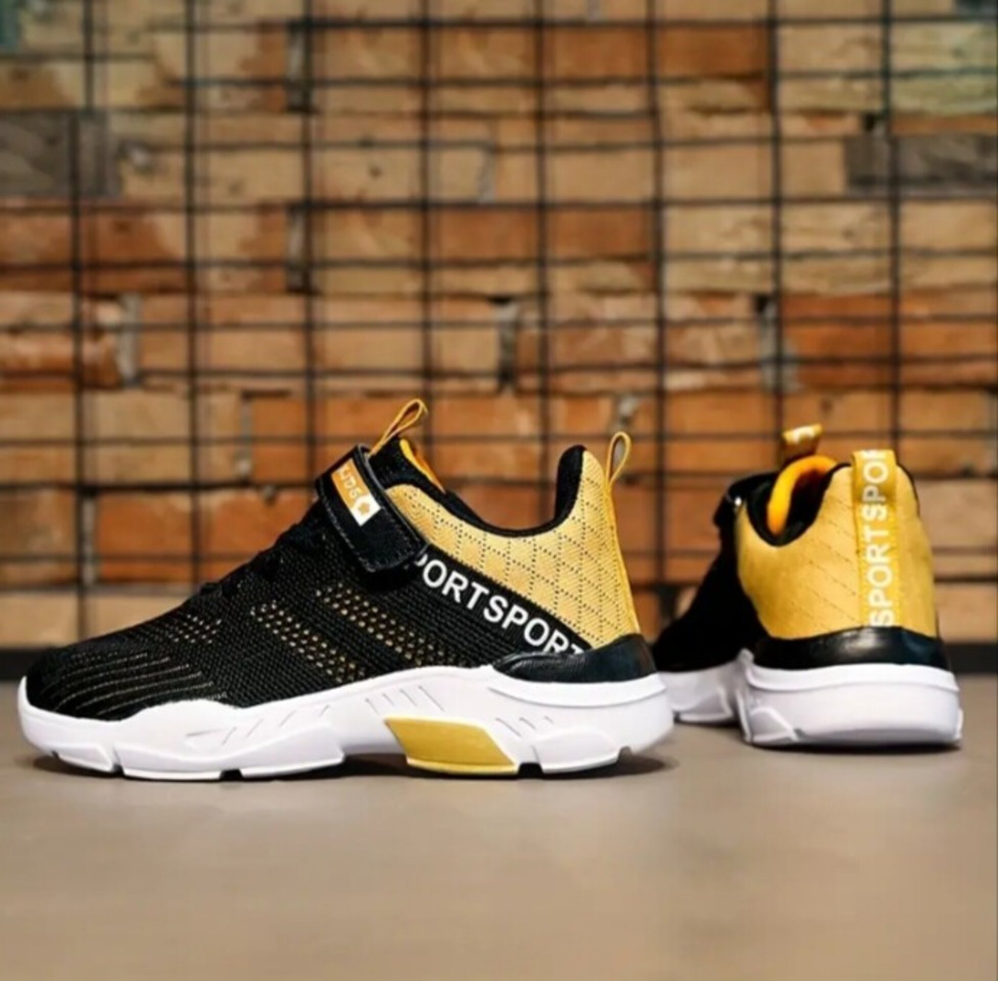 zapatillas de running comodos de baja altura para niños, - 2