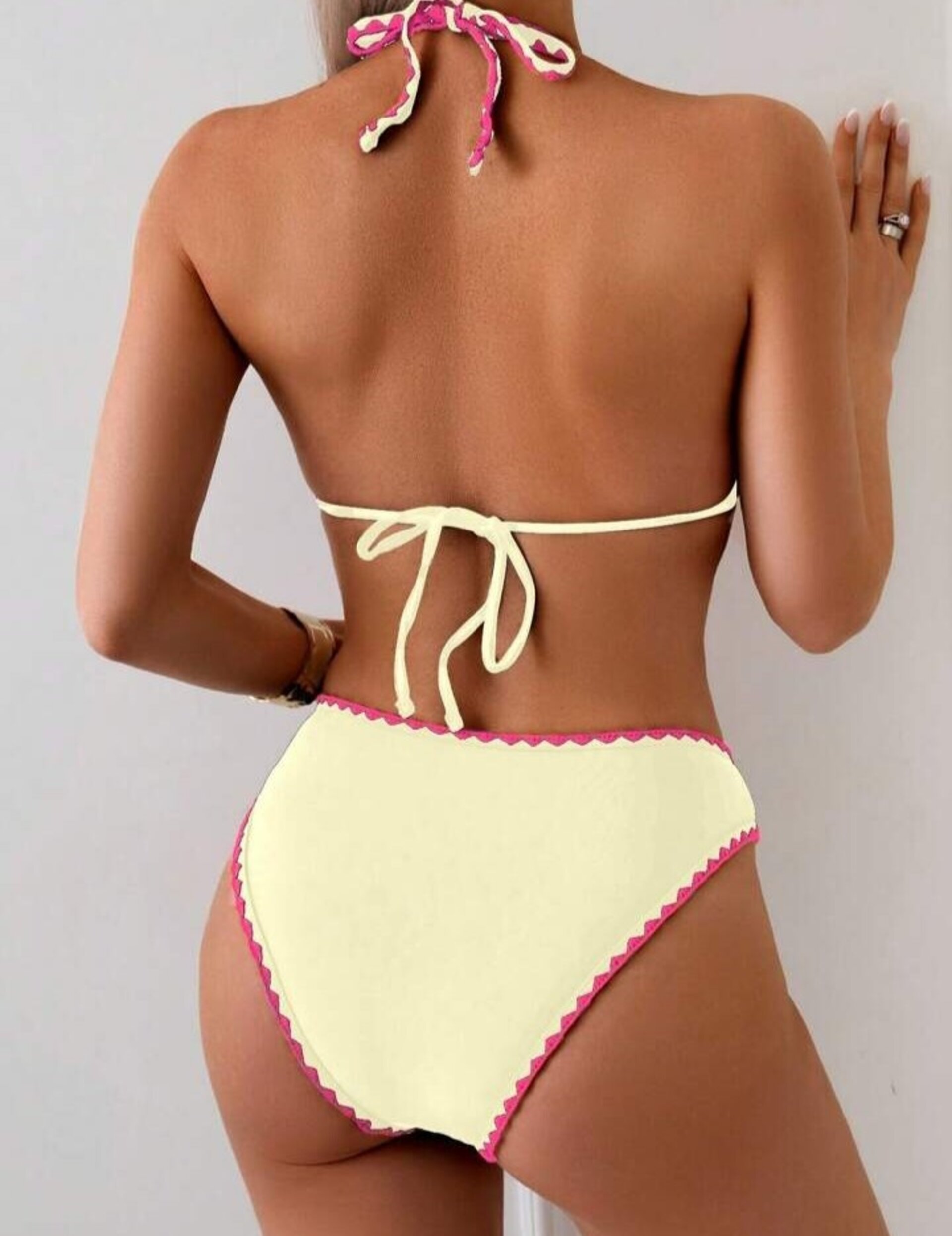 Conjunto de bikini con estampado para mujer - 7