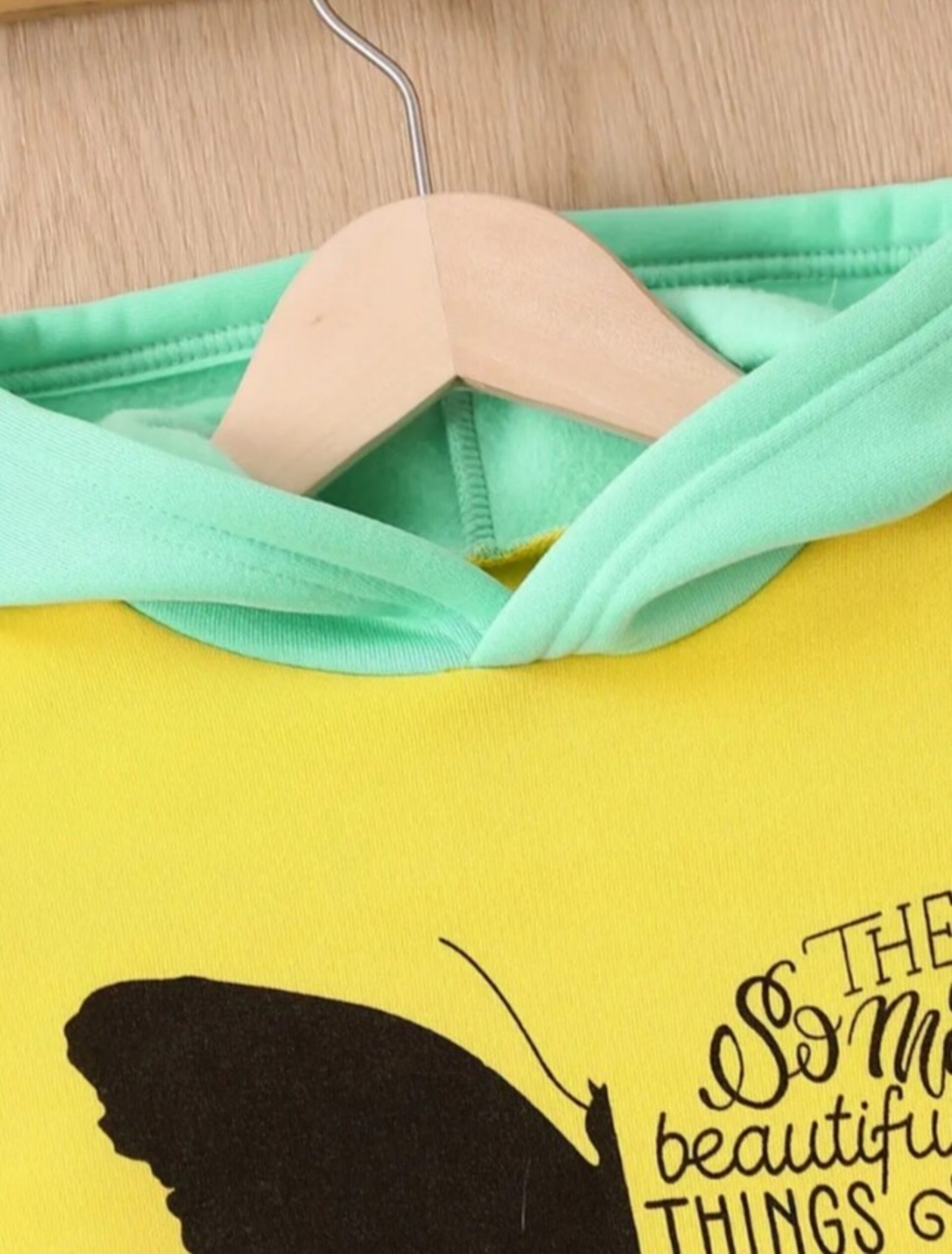 conjunto de sudadera con capucha para niña - 3