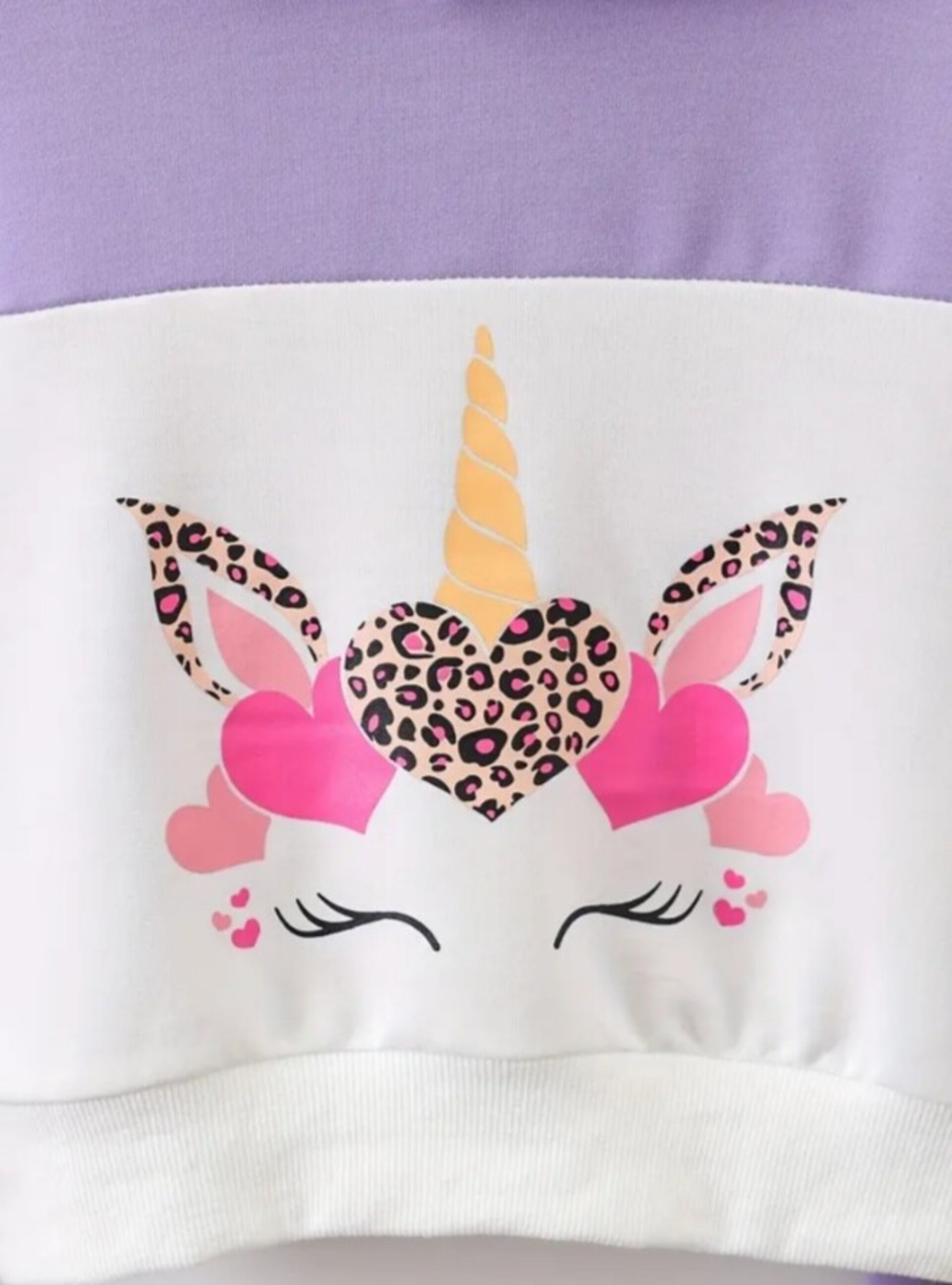conjunto de sudadera con capucha niña - 4