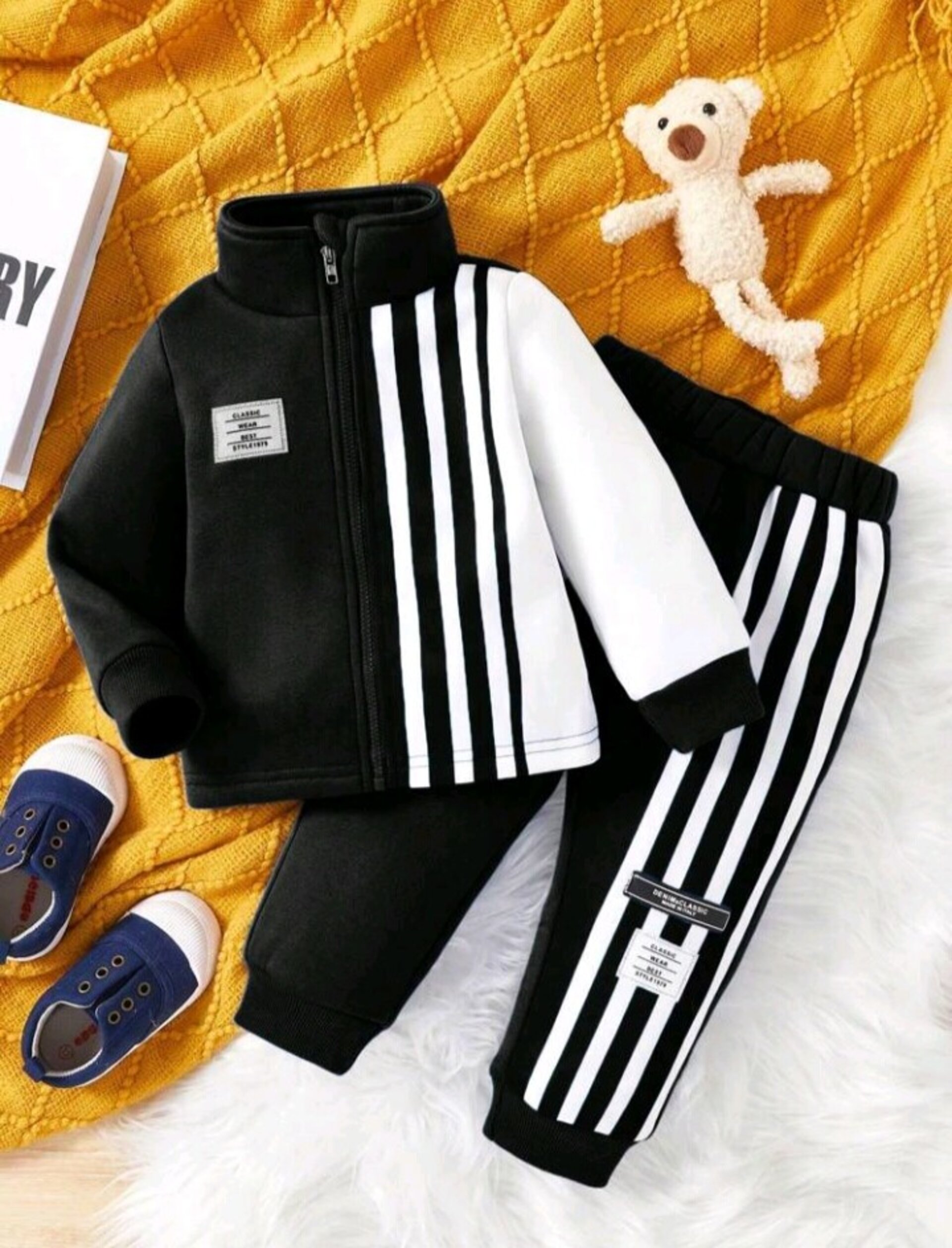 conjunto de chaqueta y pantalon deportivo. - 10