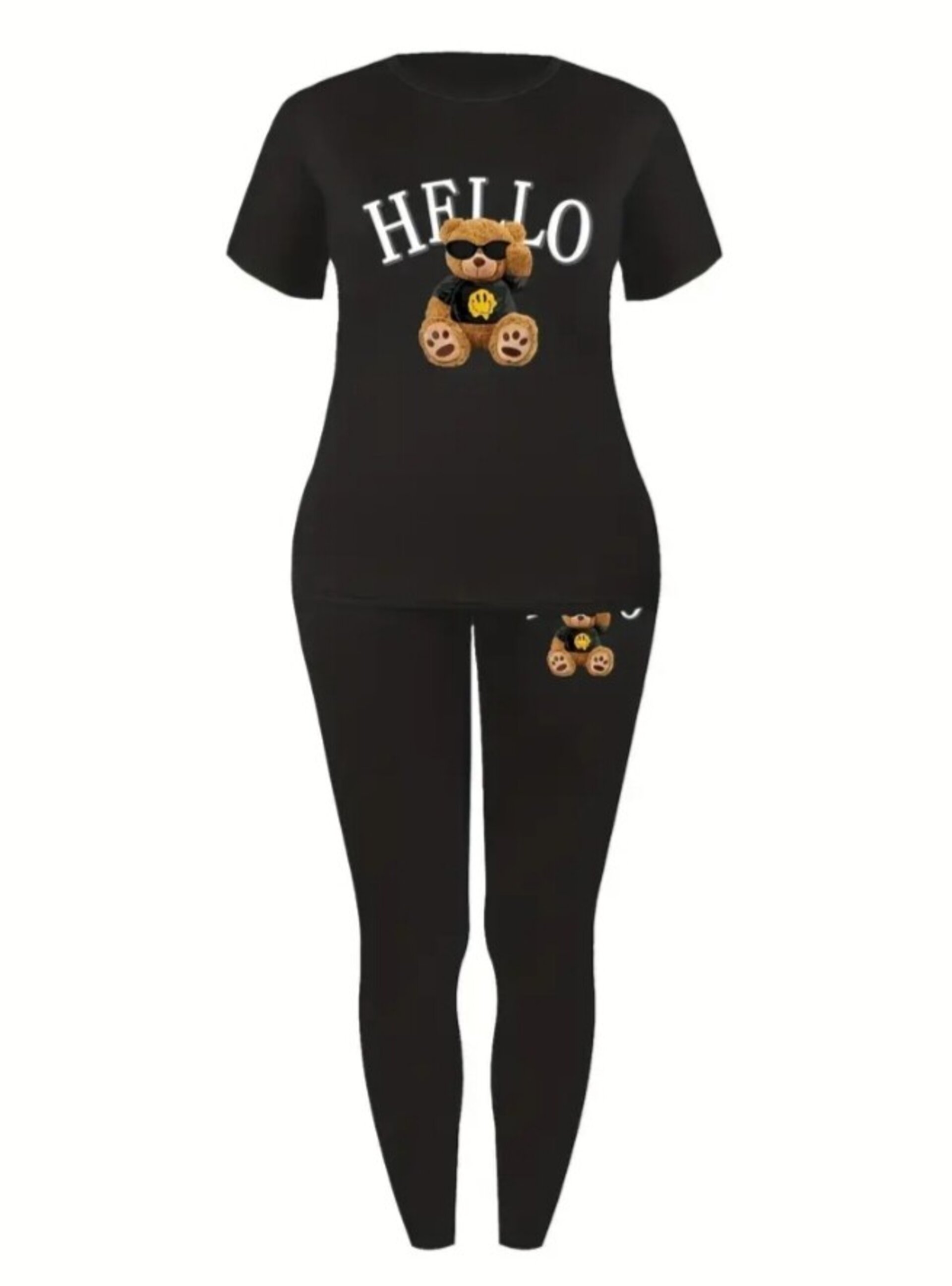 conjunto de leggings casuales mujer - 5