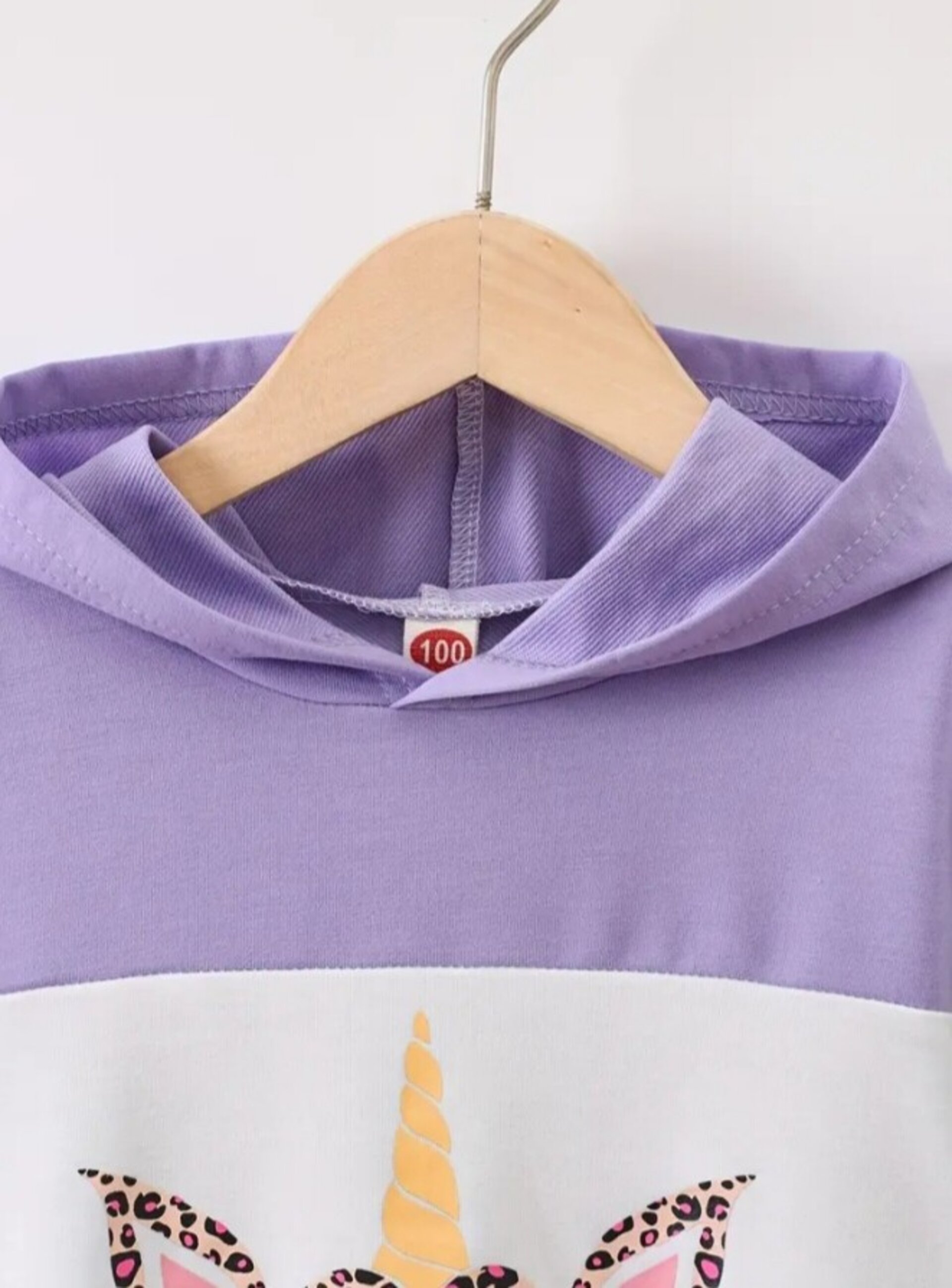 conjunto de sudadera con capucha niña - 3