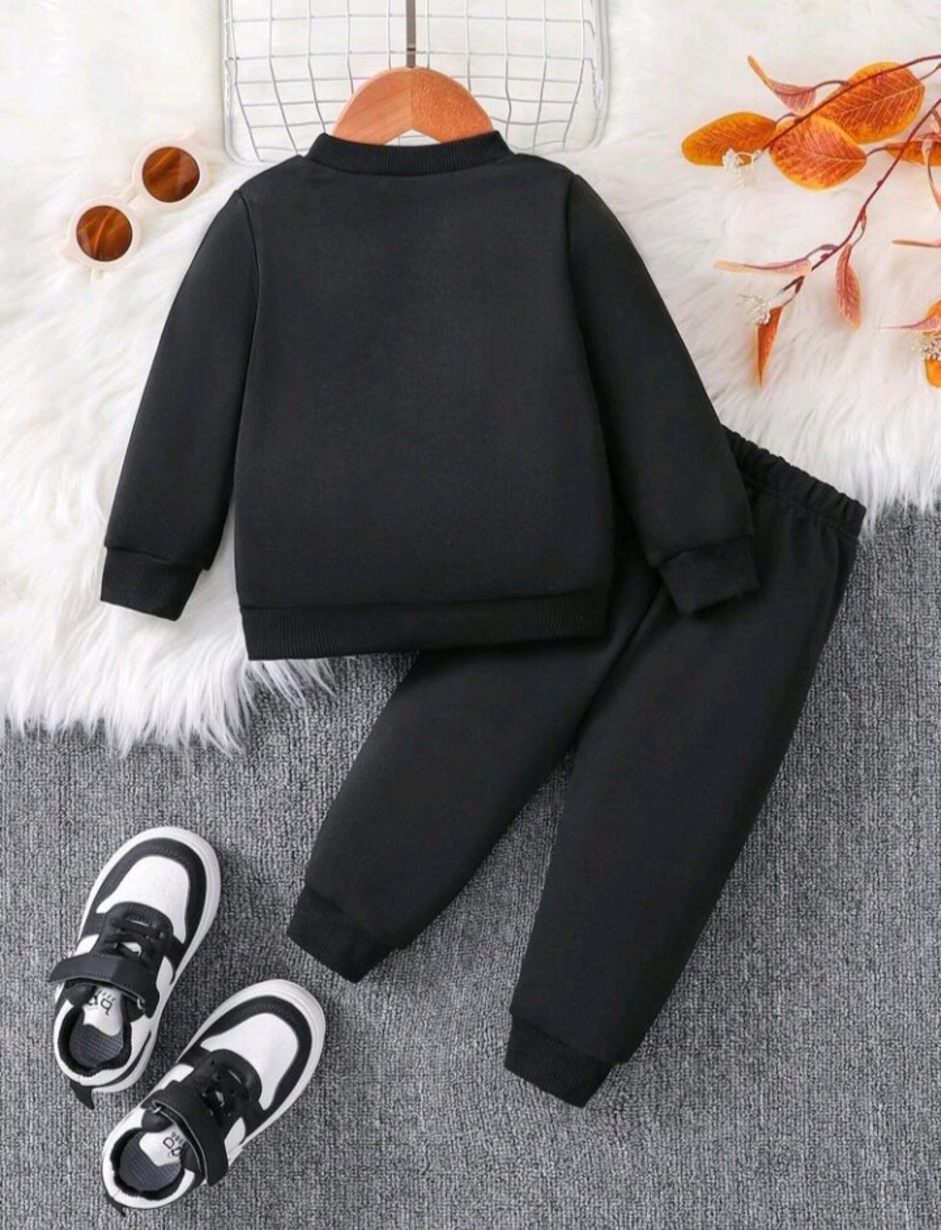 conjunto de niño pequeño con estampado de oso - 3