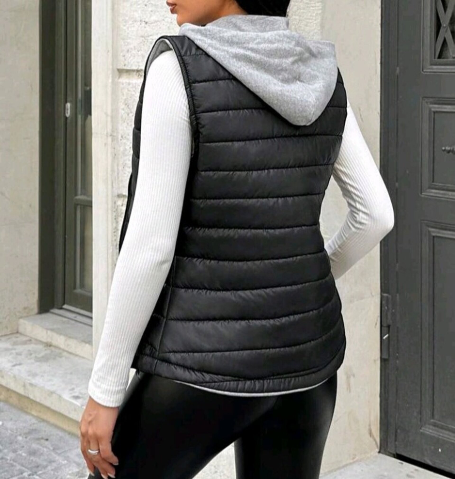 chaleco acolchado para mujer - 2