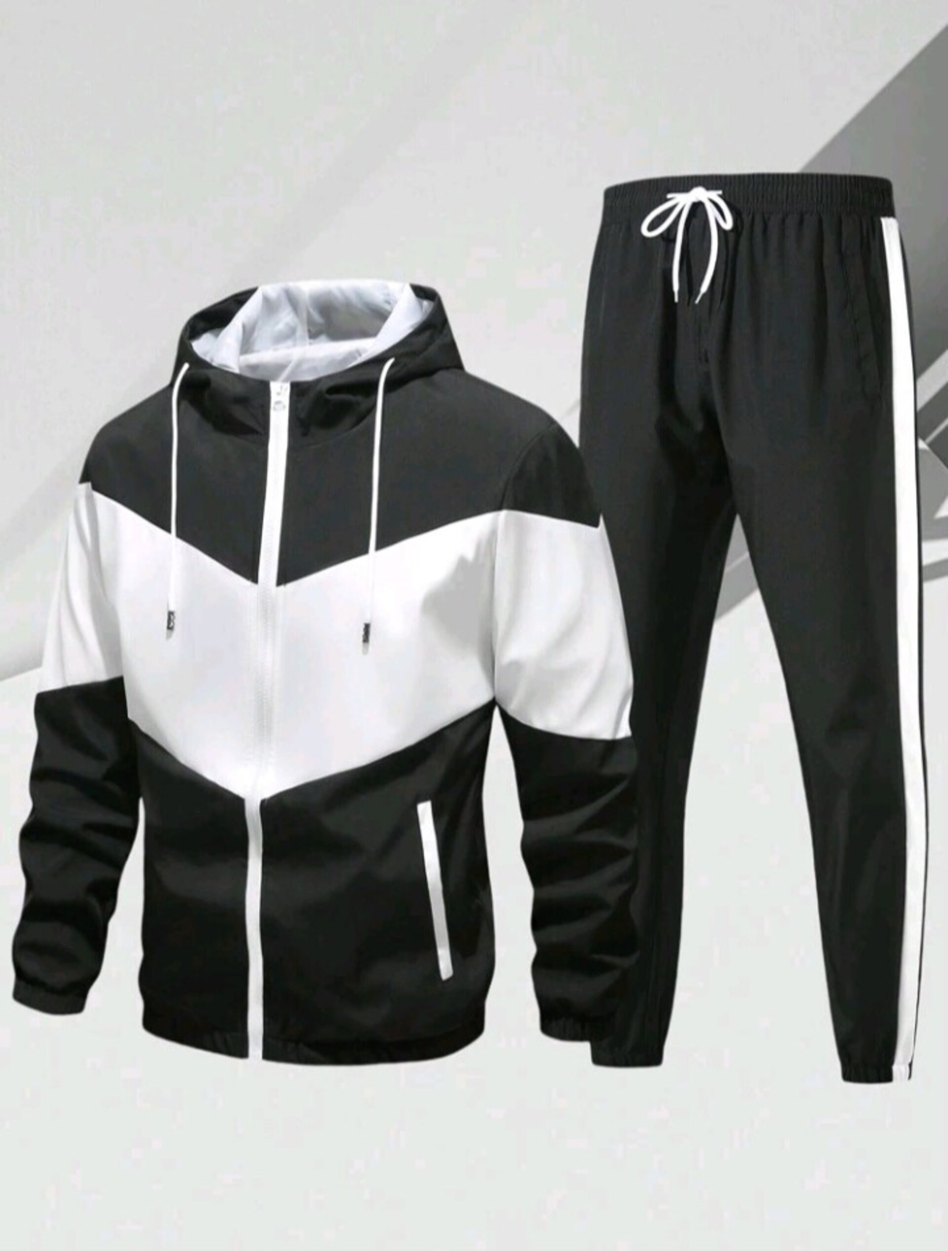 conjunto de chaqueta y pantalones para hombre - 16