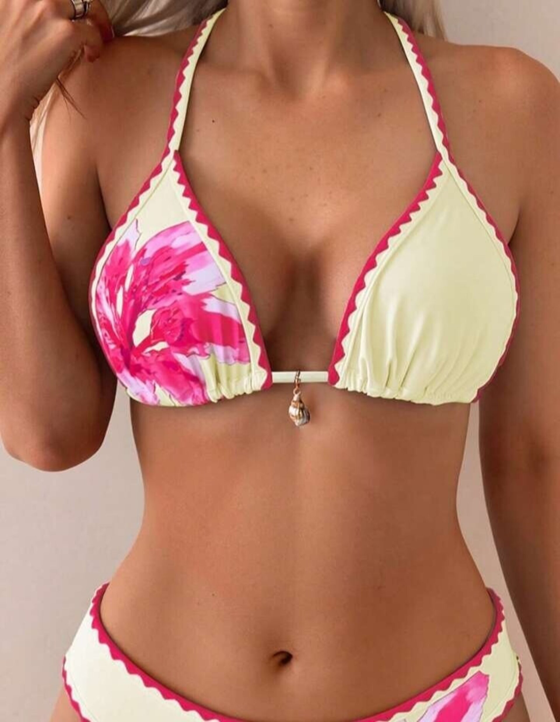 Conjunto de bikini con estampado para mujer - 9