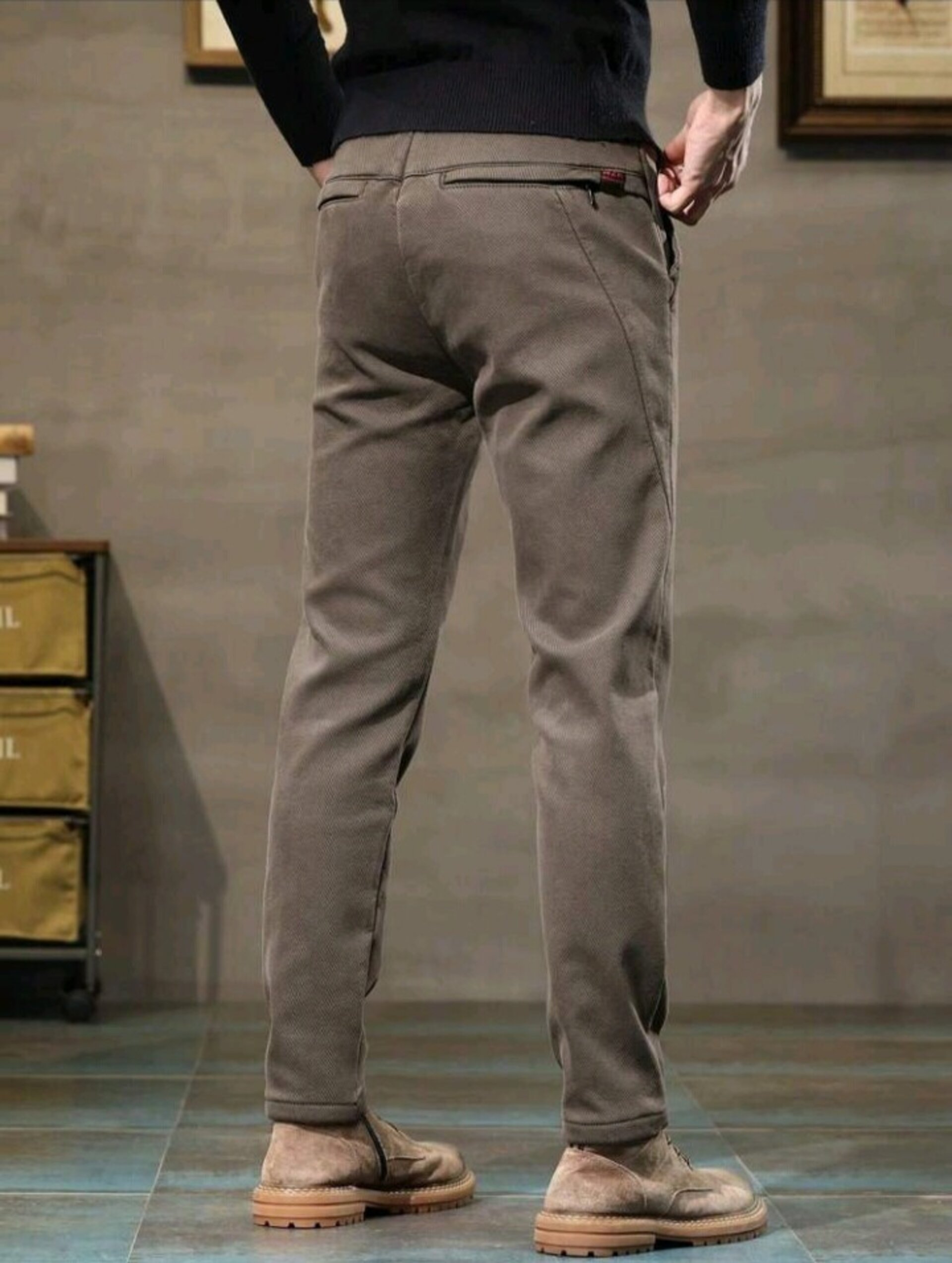 Pantalones entallados de hombre - 10
