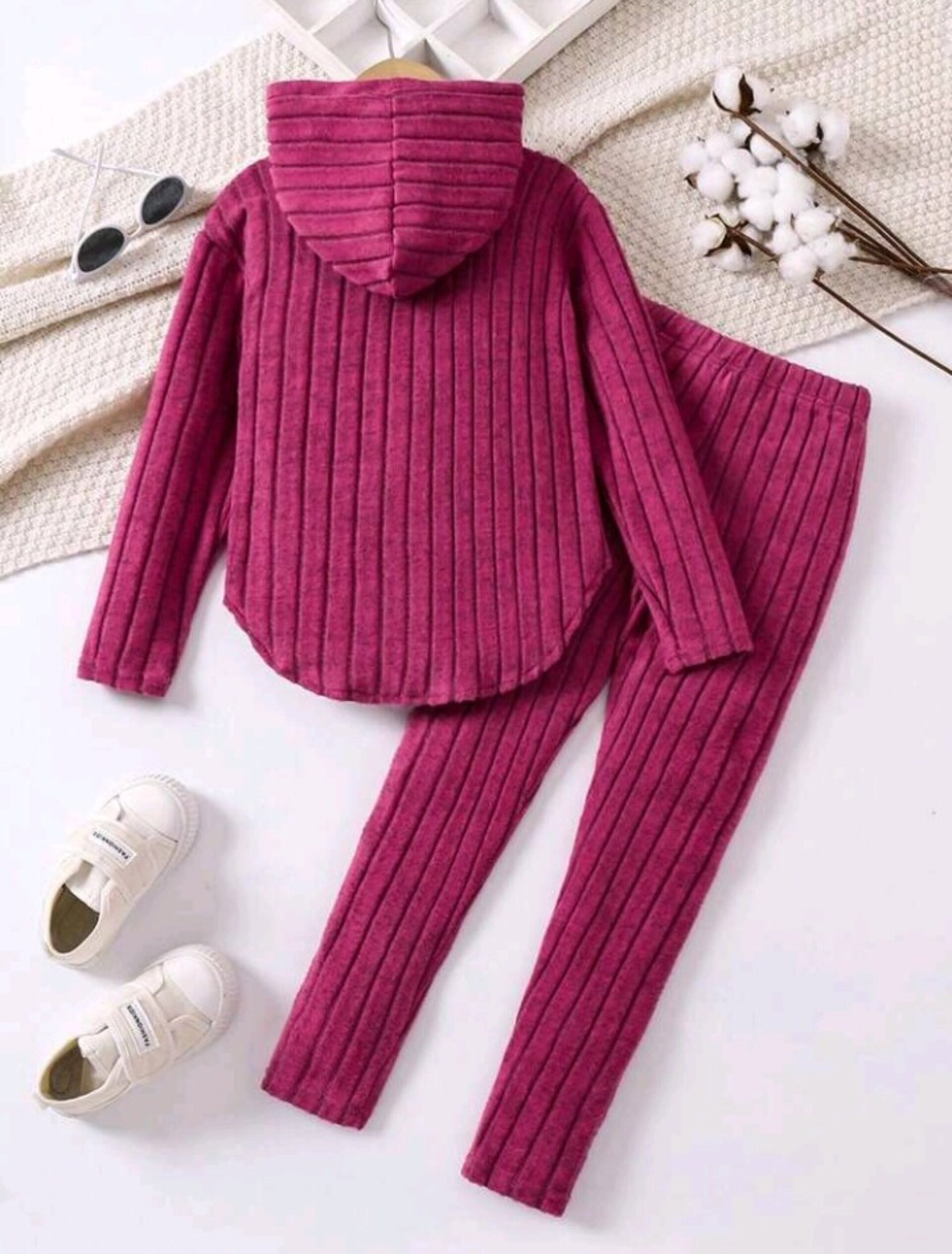 conjunto de camiseta y leggings para niña - 6