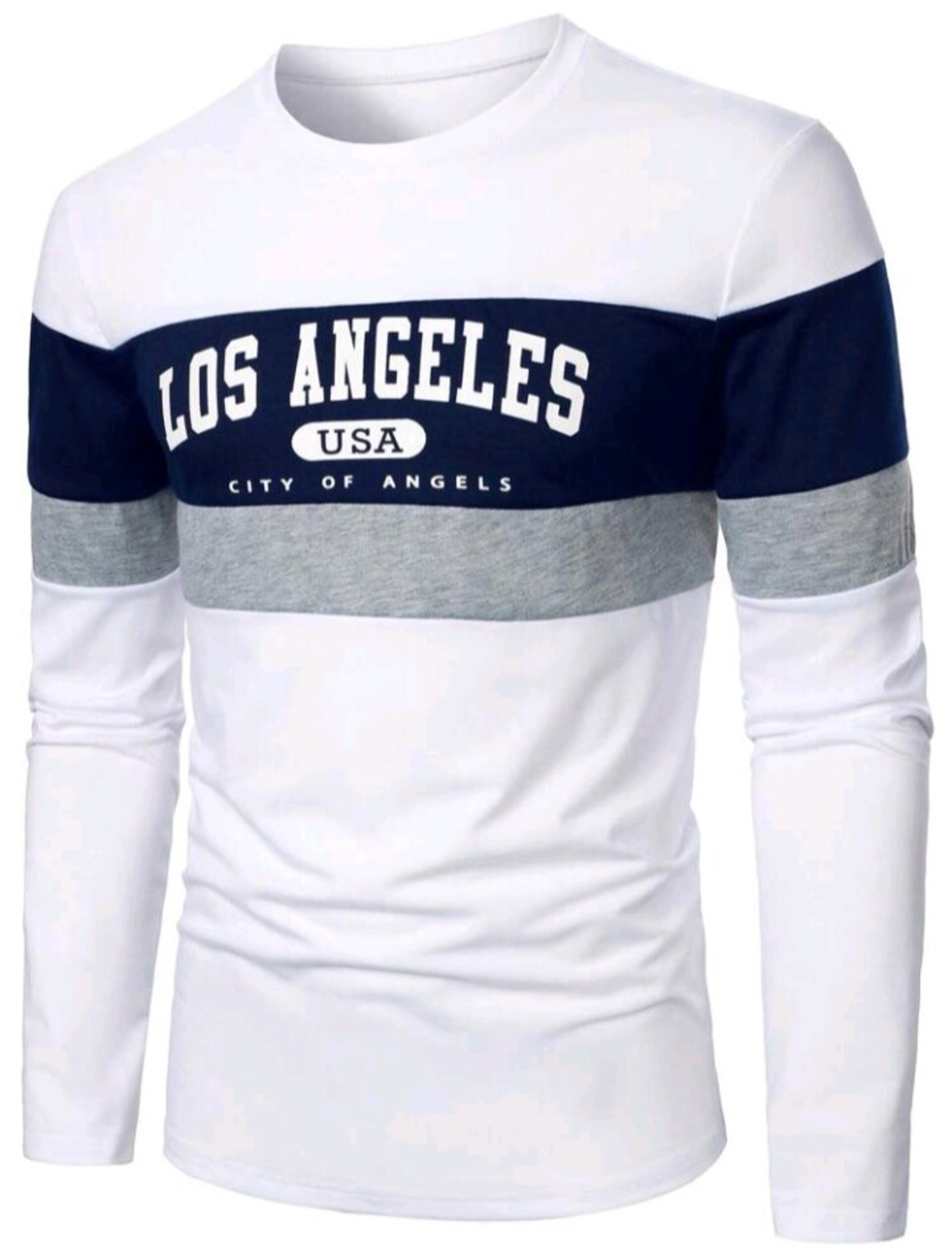 camiseta de manga larga para hombre - 4