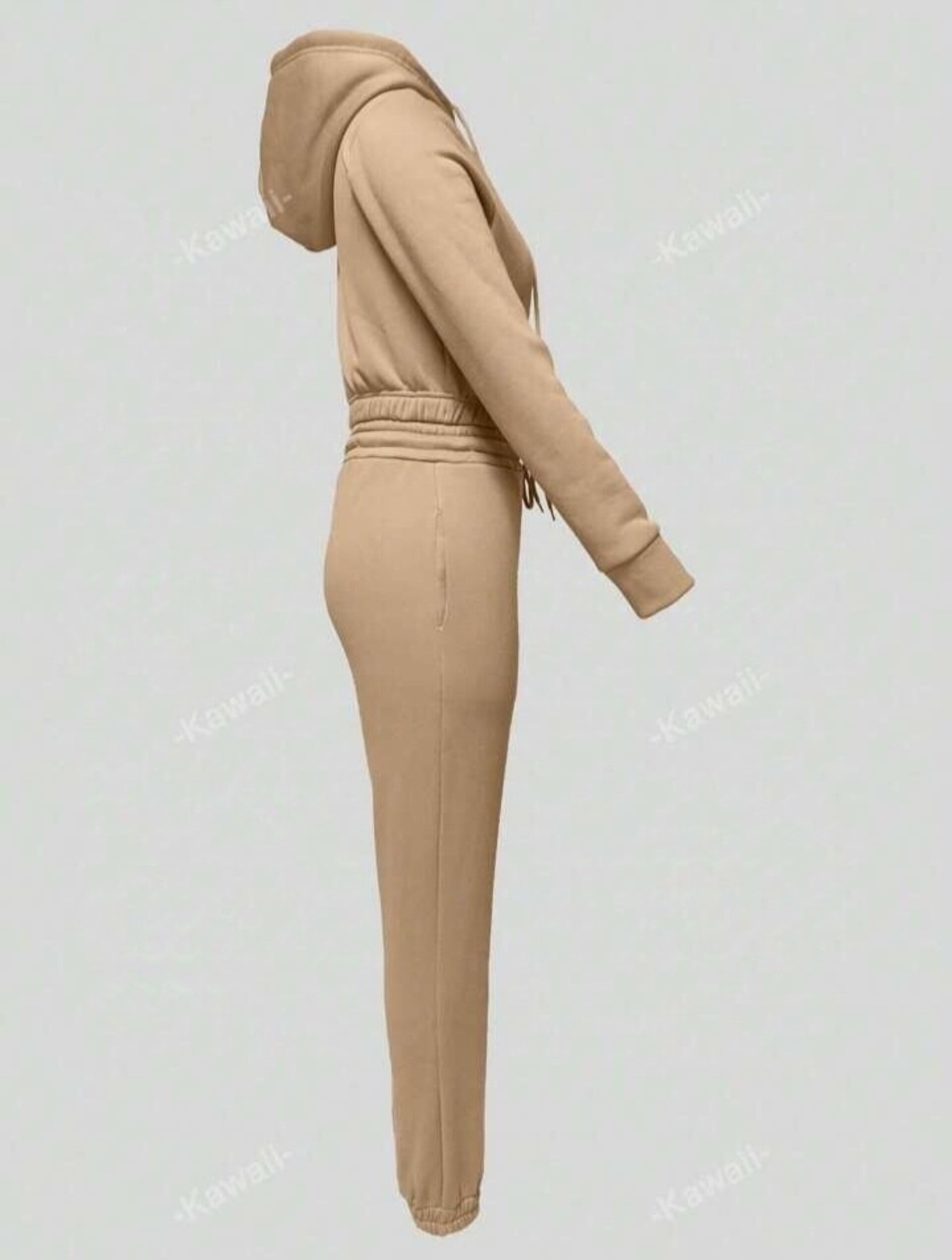 Conjunto de sudadera con capucha para mujer - 21
