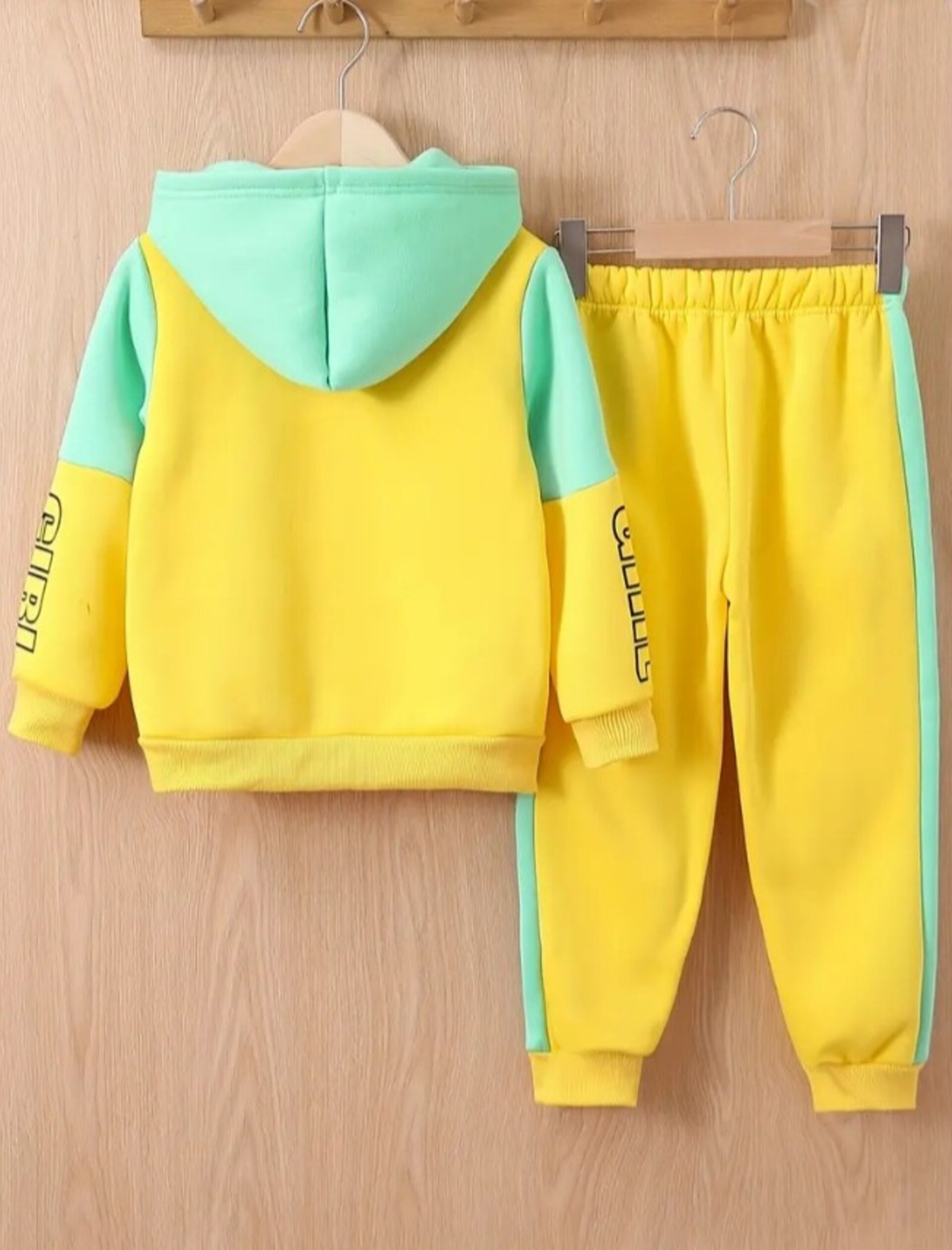 conjunto de sudadera con capucha para niña - 2