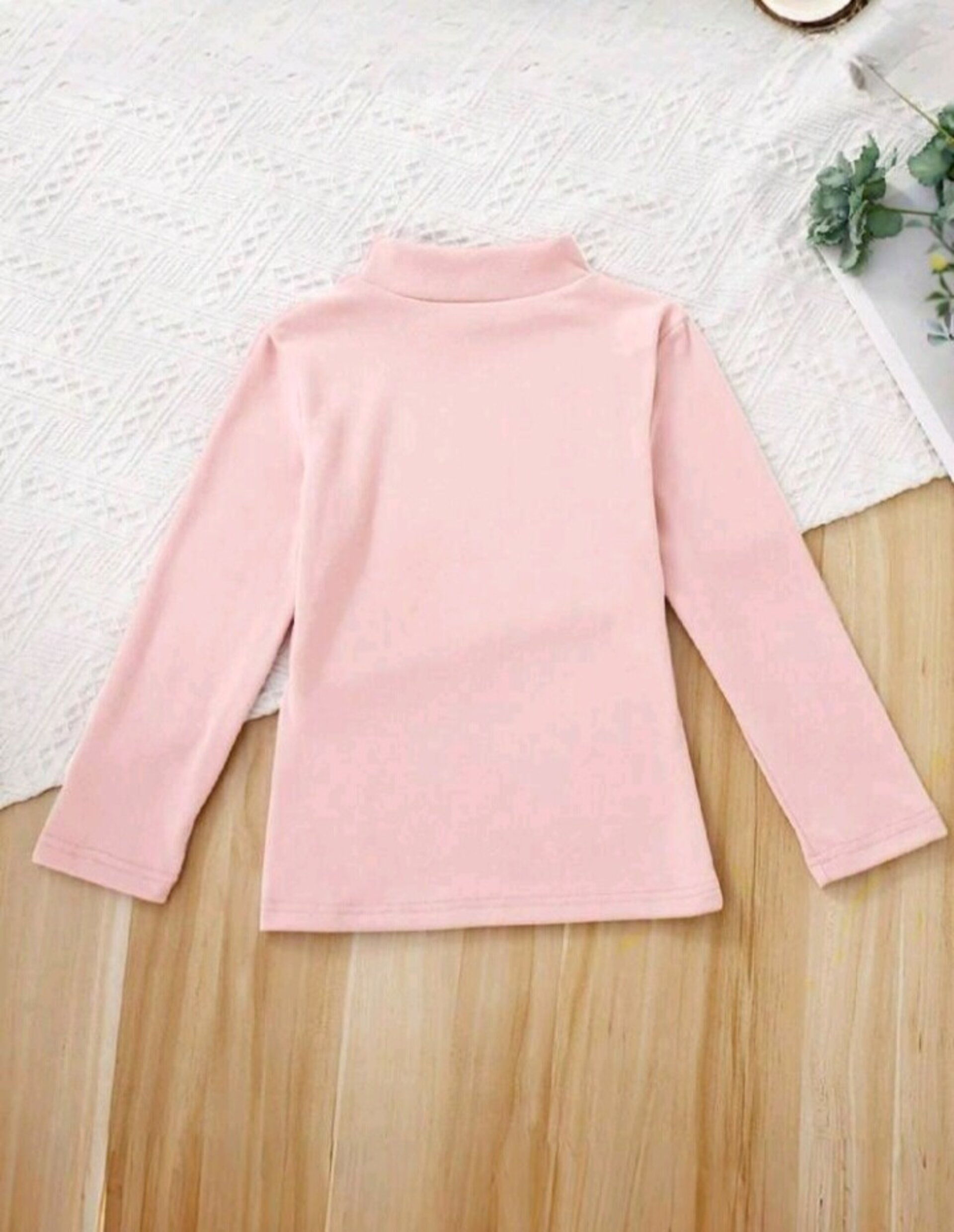 camiseta basica de manga larga para niña preadolescente - 7