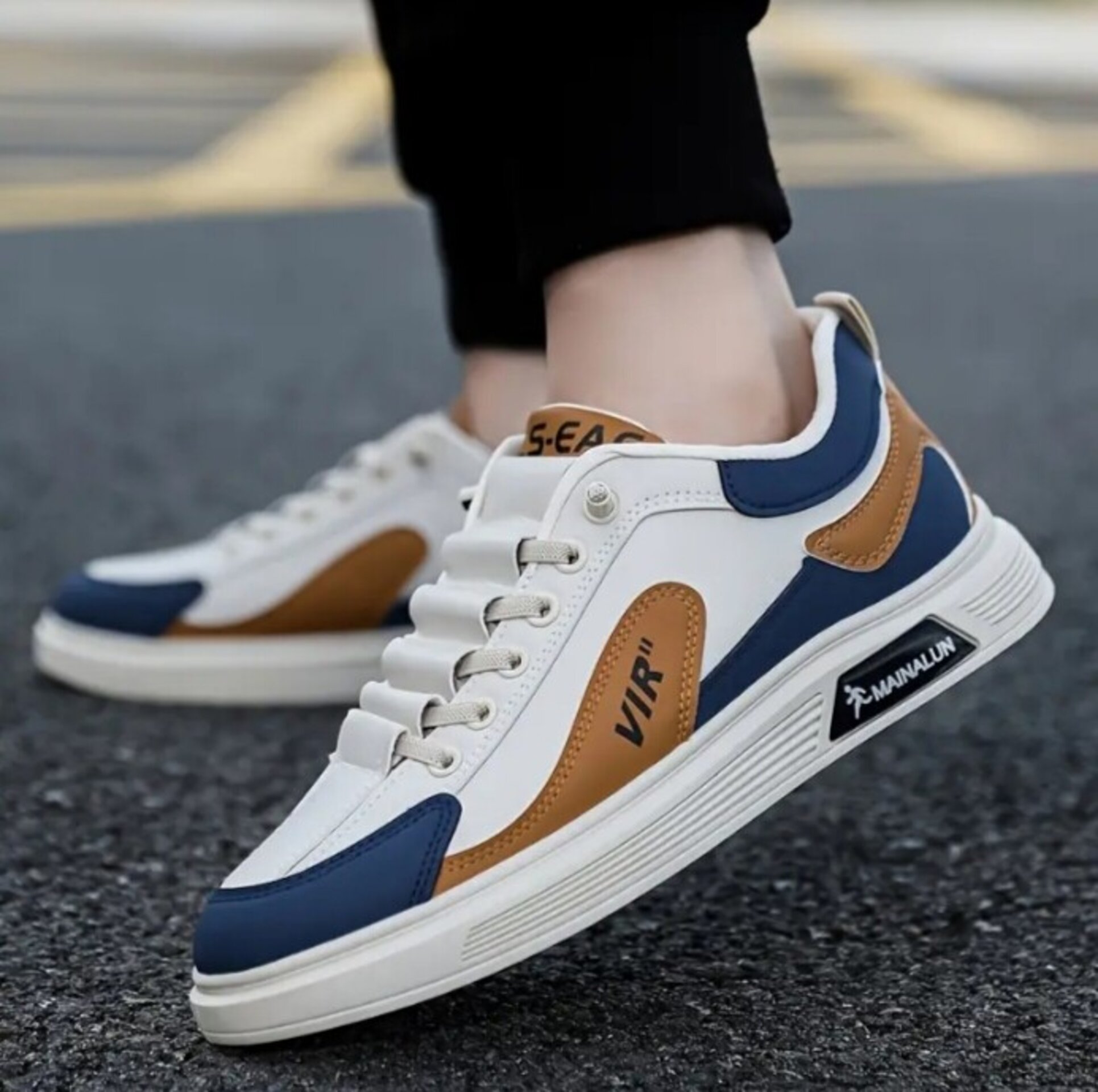zapatillas bajas de hombre antideslizantes - 3