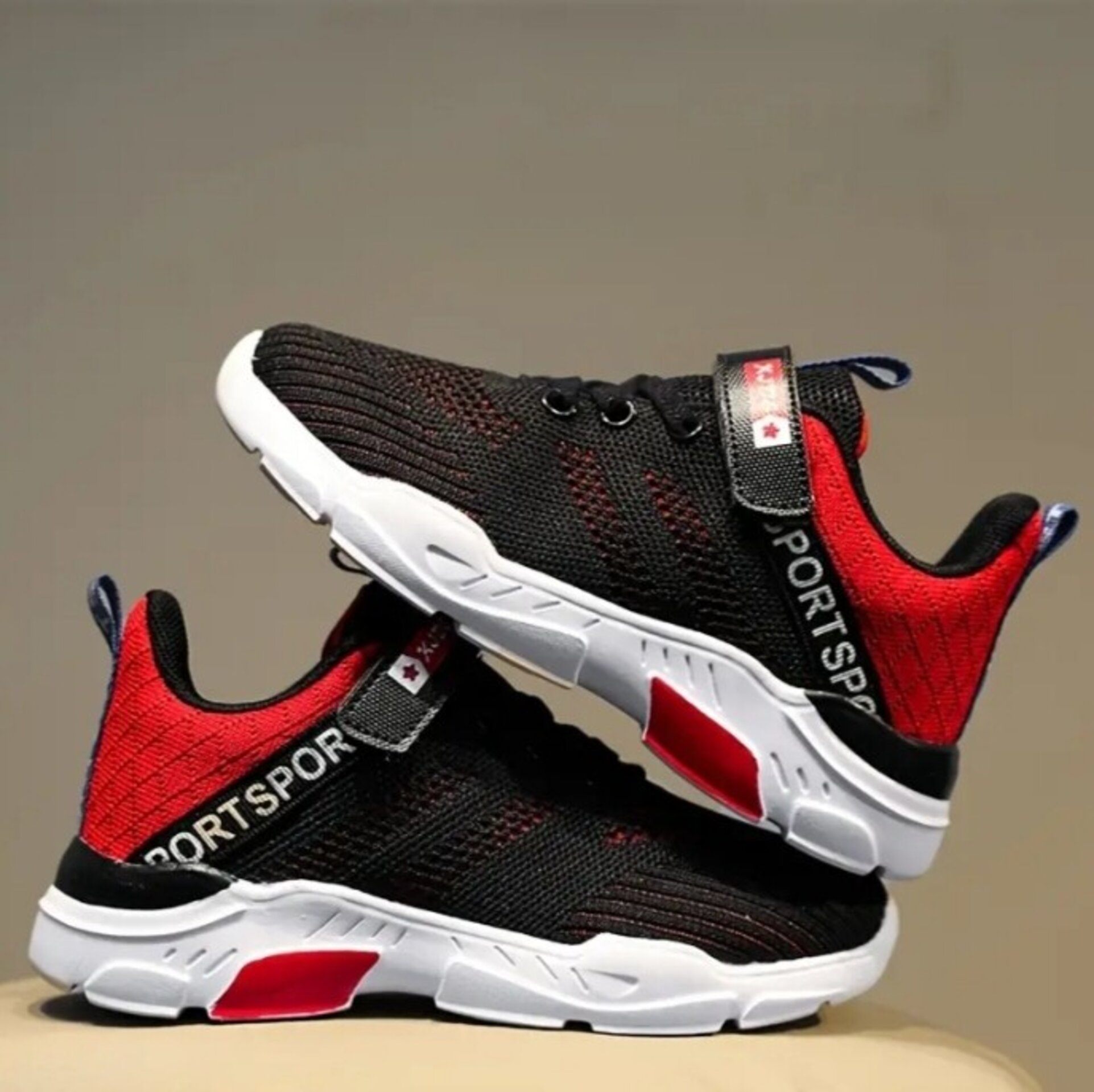 zapatillas de running comodos de baja altura para niños, - 2